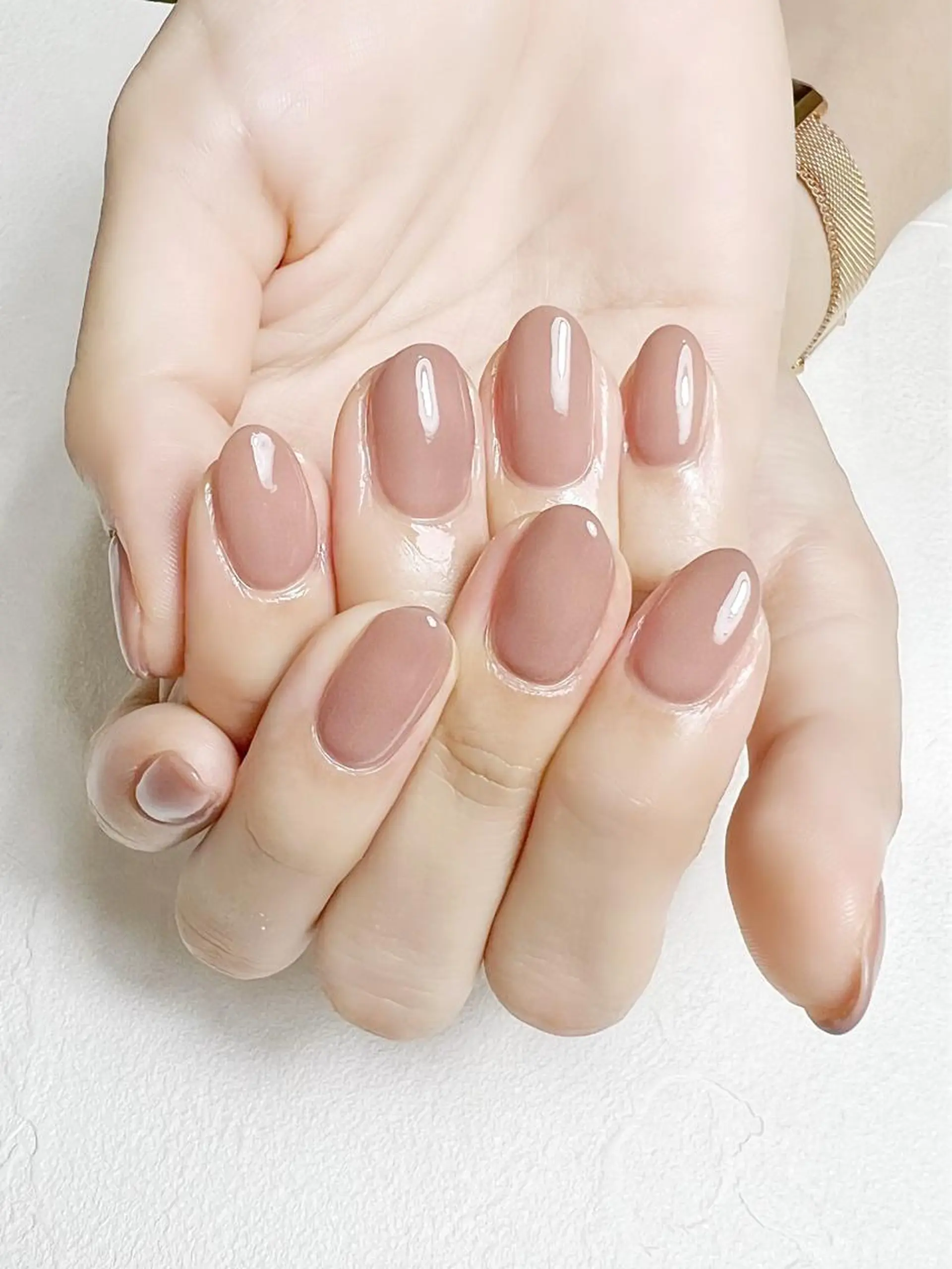 ネイル オフィスネイル ワンカラーネイル シンプルネイル rouse nail RISATOのネイルデザイン