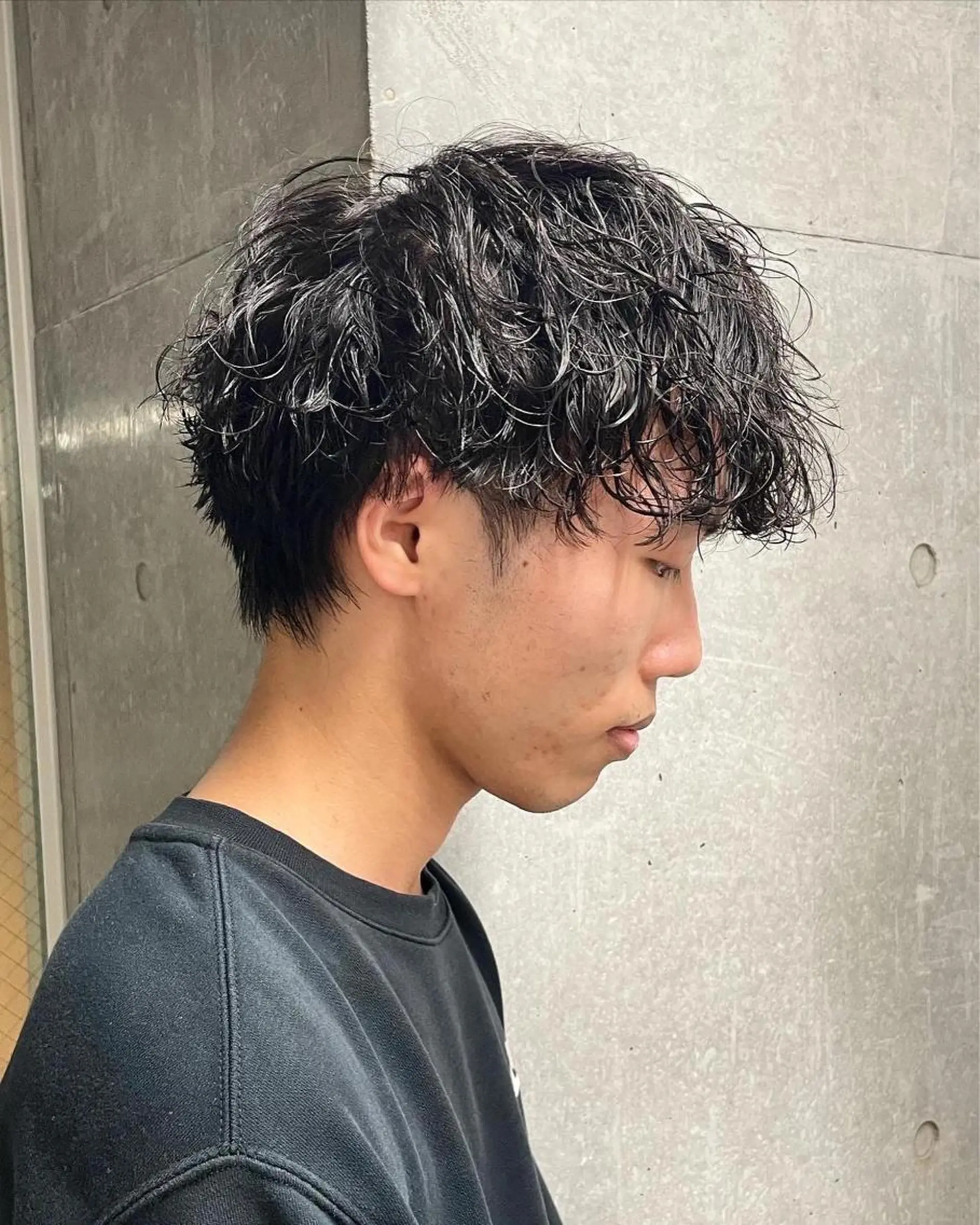 パーマ メンズ メンズモテパーマ💙 fuwaのヘアスタイル