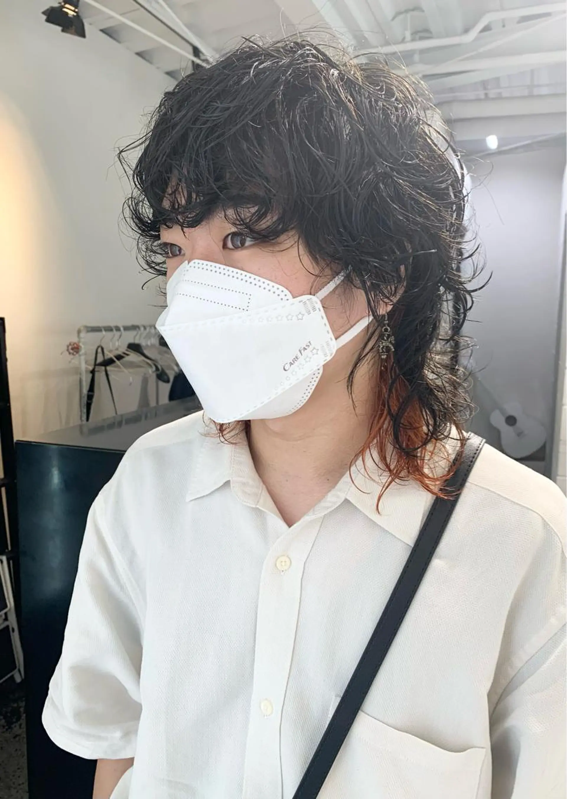 セミロング カラー メンズ カット ヘアカラー パーマ トリートメント レイヤーカット/艶髪 ✨💭KIRARIのヘアスタイル