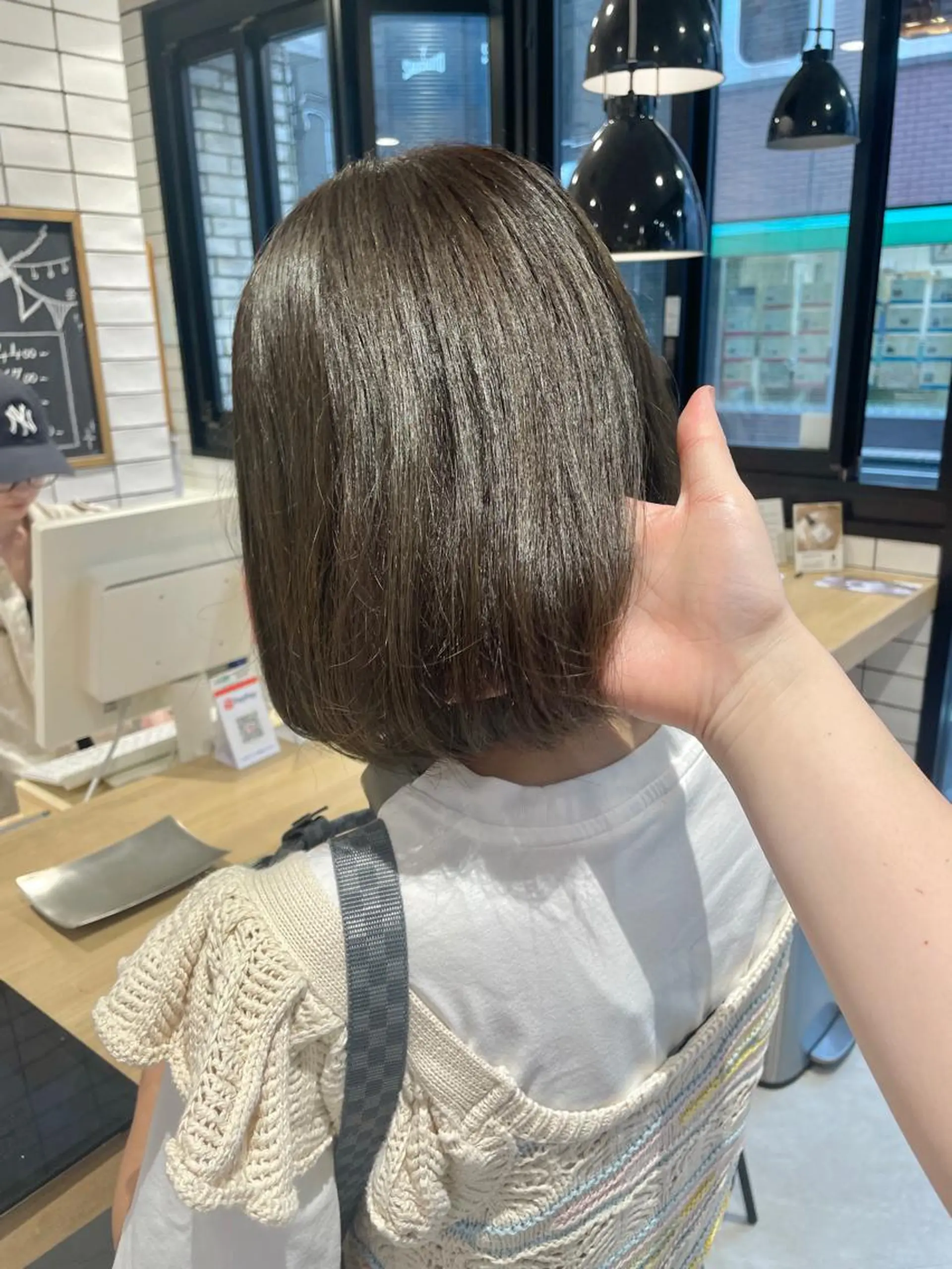 ミディアム カラー カット ヘアカラー カラー/レイヤー/ 髪質改善/PAAQのヘアスタイル