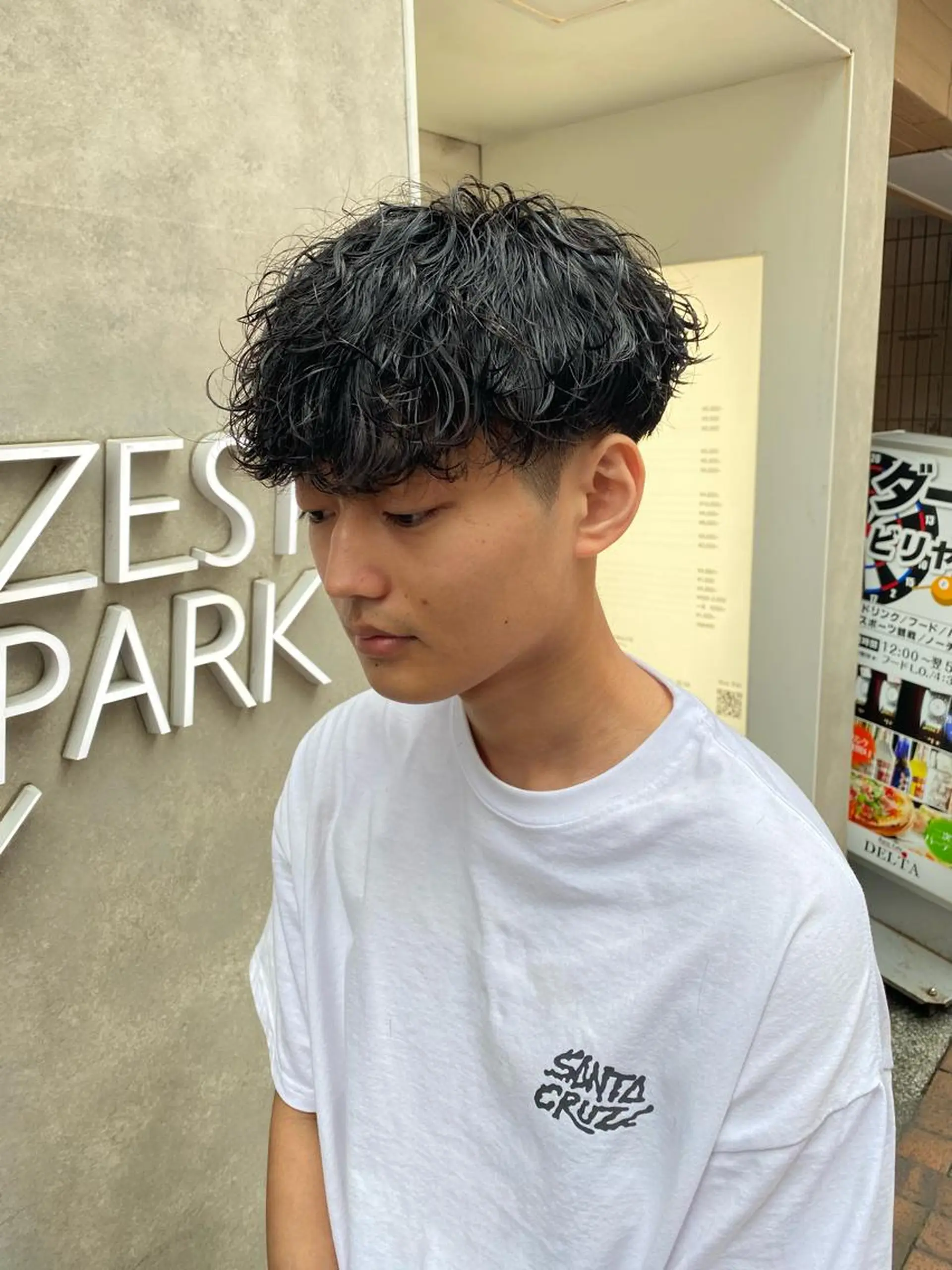 パーマ メンズ 新宿【メンズパーマ】 塩澤太一のヘアスタイル