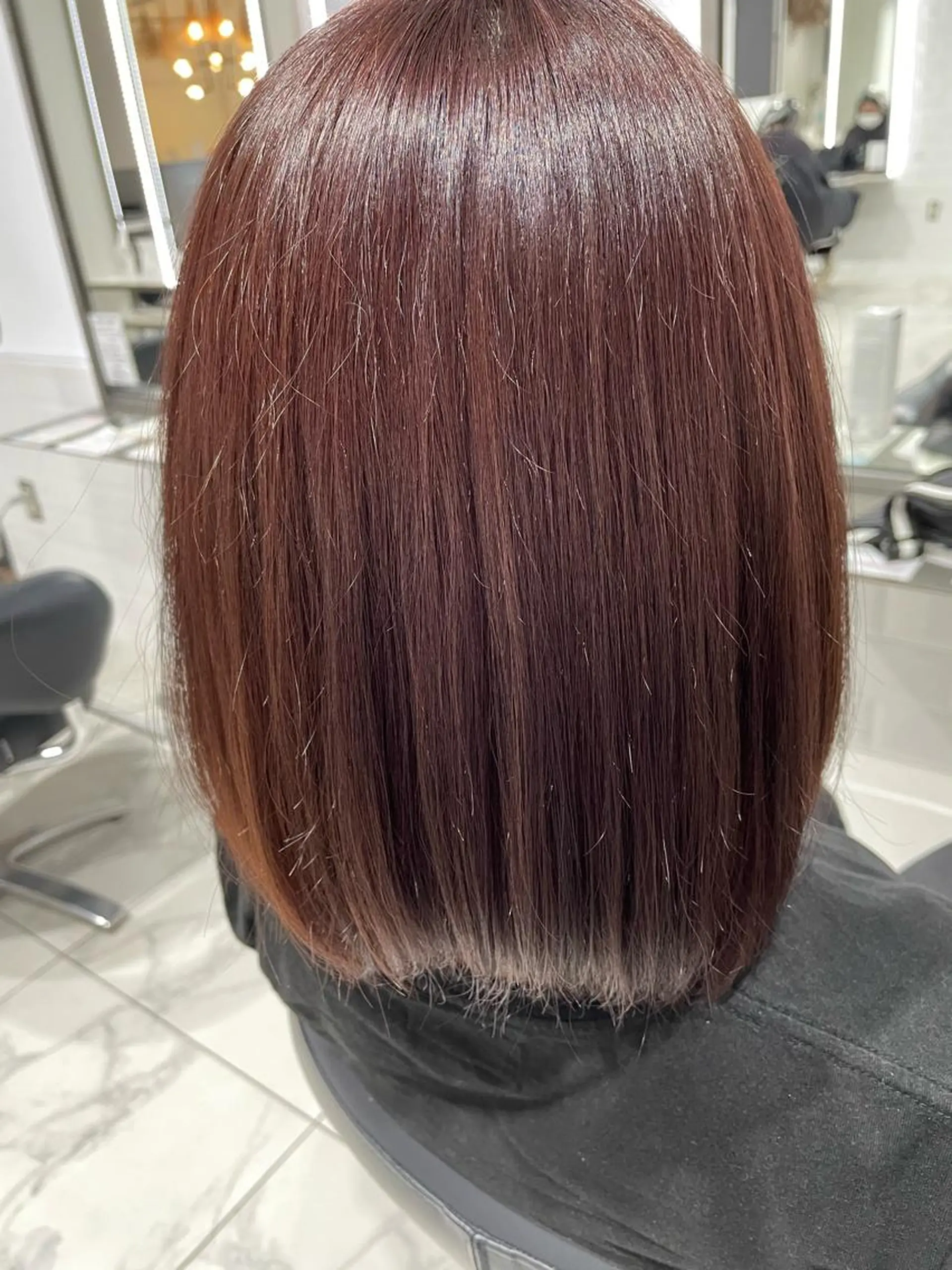 ショート カラー ピンクカラー 🫧透明感カラー 🫧Aoiのヘアスタイル