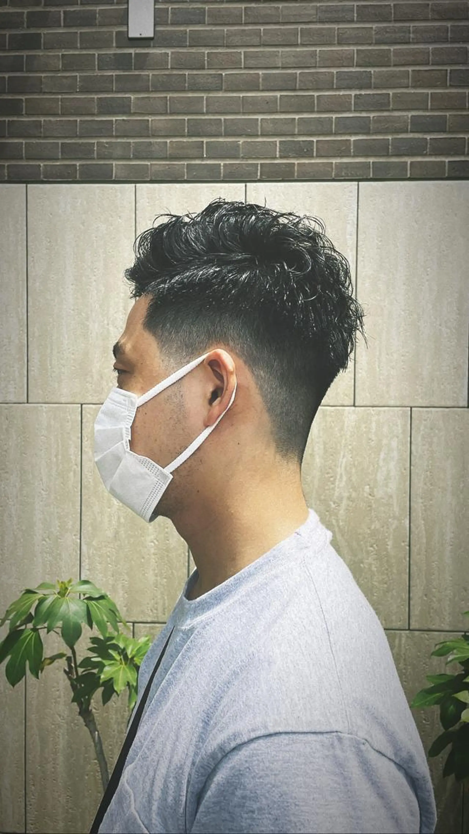 ショート パーマ メンズ 𝙢𝙚𝙣'𝙨 𝙝𝙖𝙞𝙧高津のヘアスタイル