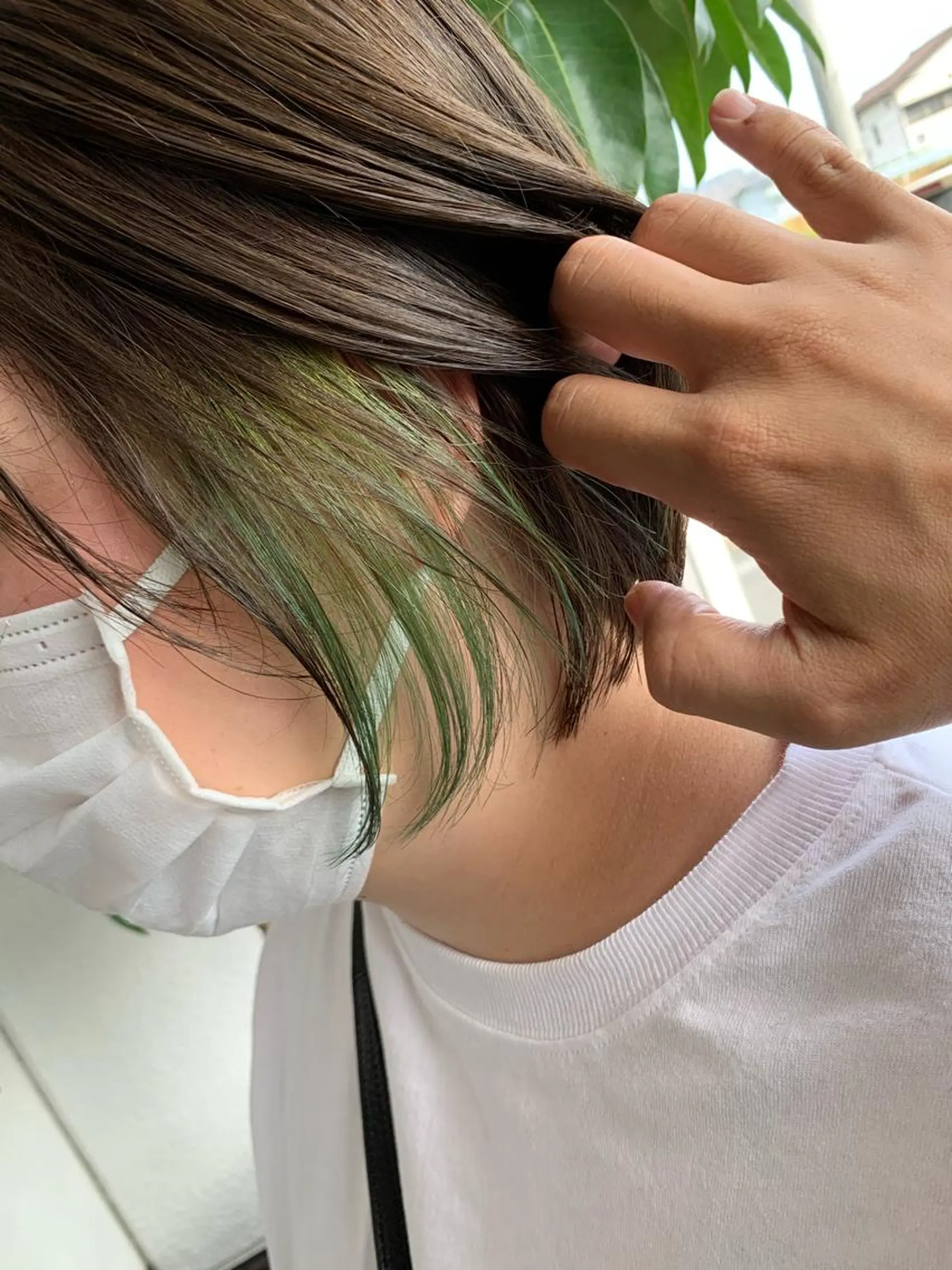 ショート カット ヘアカラー トリートメント yoshihara yuukiのヘアスタイル