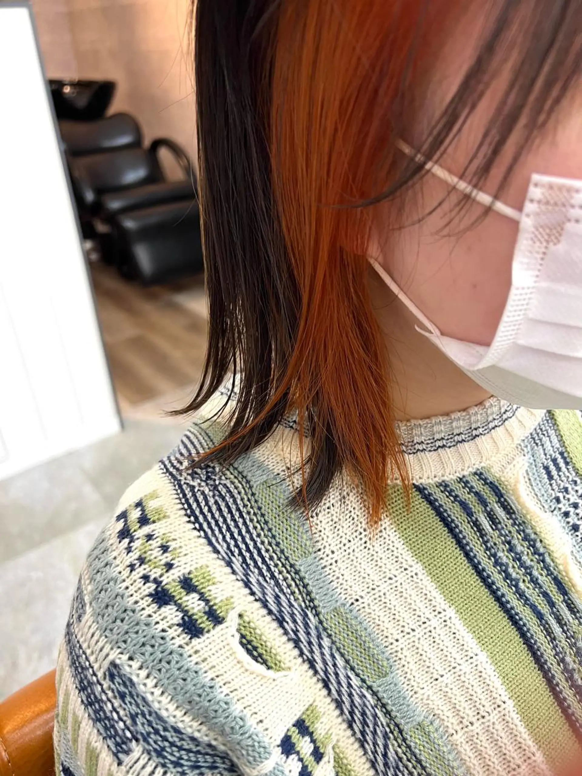 ショート 🩷艶カラー 🧡💛リサ🫧のヘアスタイル