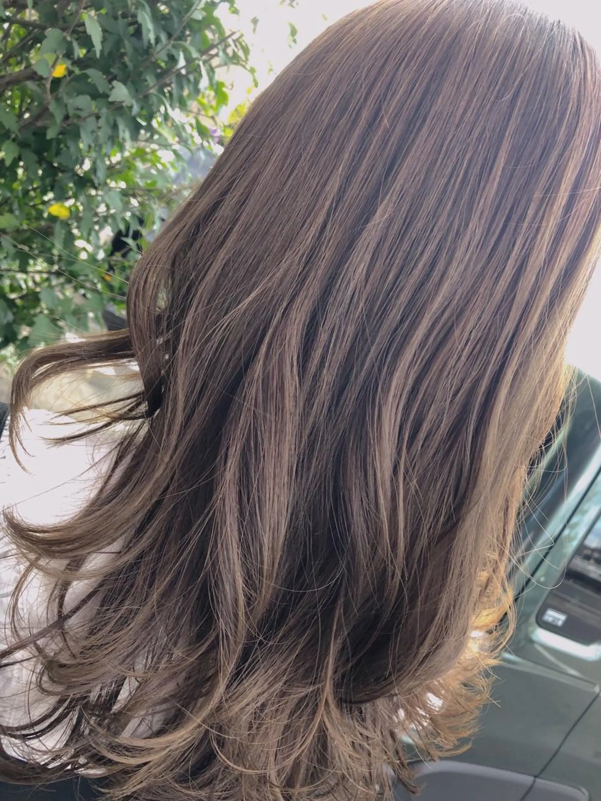 ロング カラー カット ヘアカラー トリートメント 🫧🕊️かたやま さきこ🕊️🫧のヘアスタイル