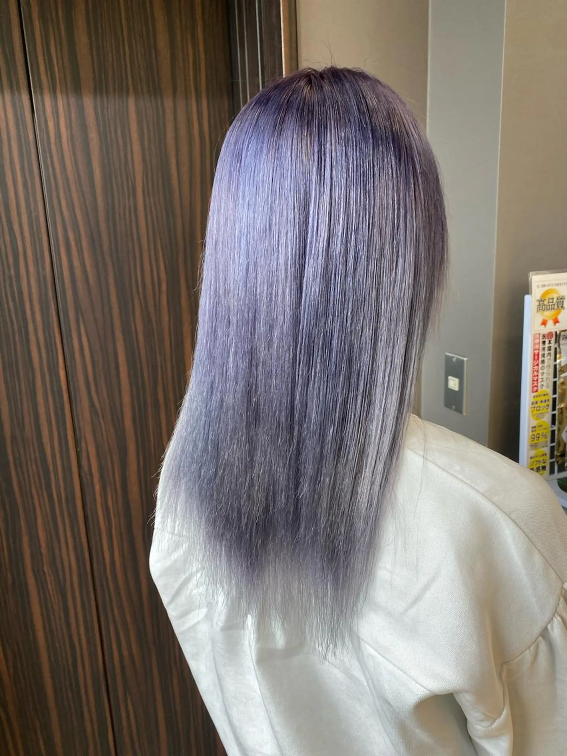 セミロング カラー jill by gisel＿奥家のヘアスタイル