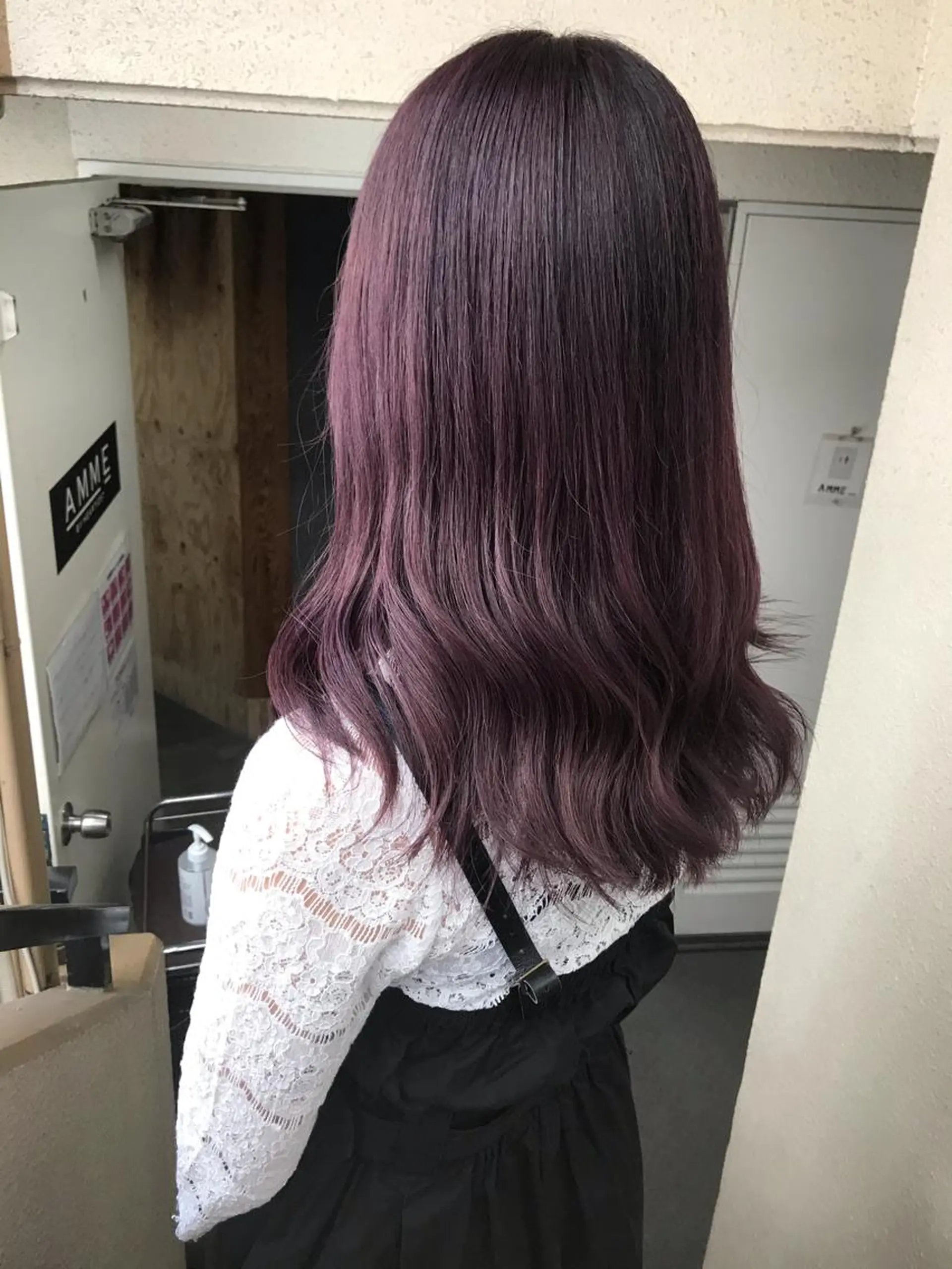 ミディアム カラー ピンクカラー ヘアカラー トリートメント 💎髪質改善💎 デザイナーshinのヘアスタイル
