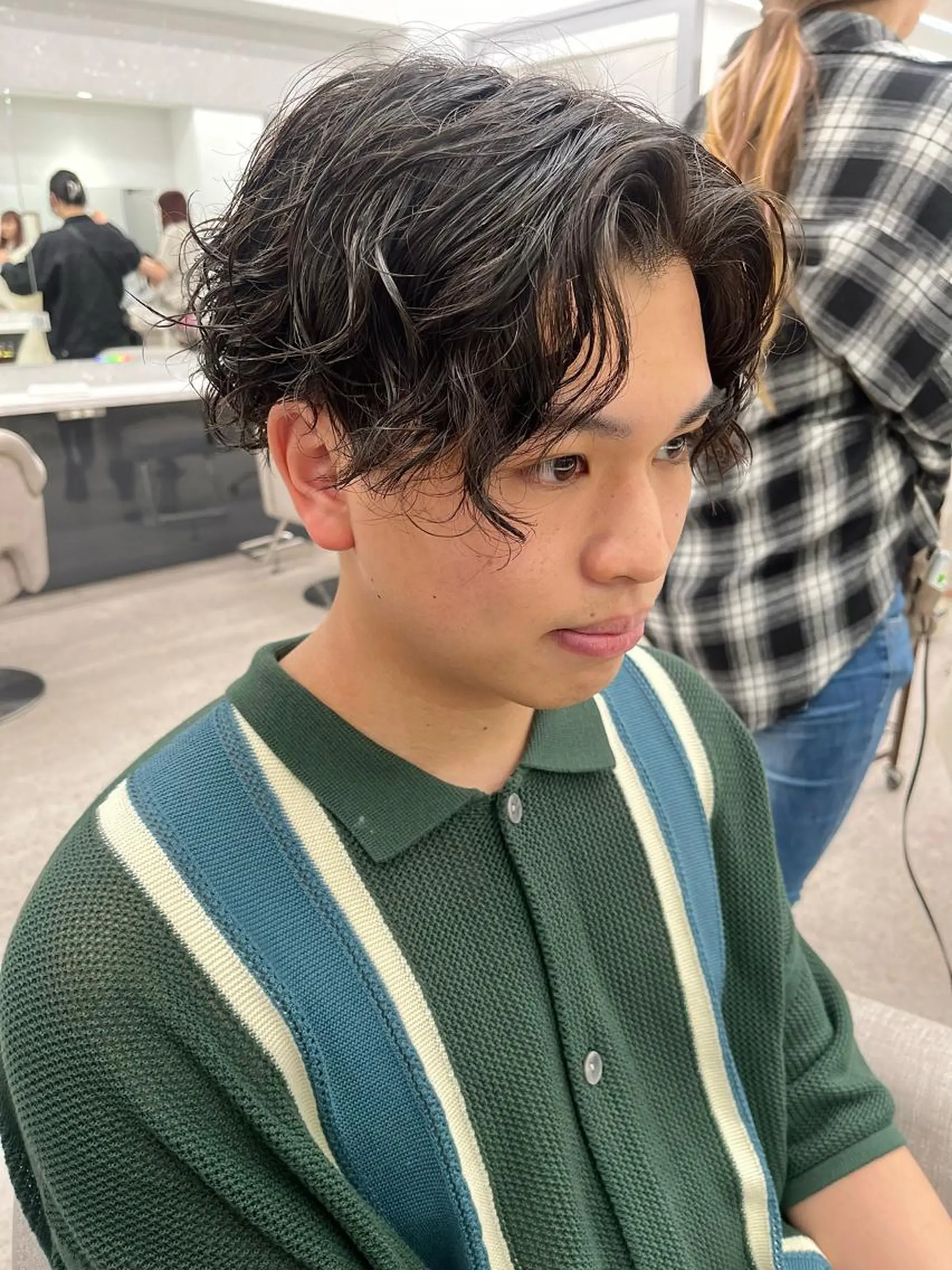 パーマ メンズ 🍐シャドウパーマ メンズ特化/守岡🍐のヘアスタイル