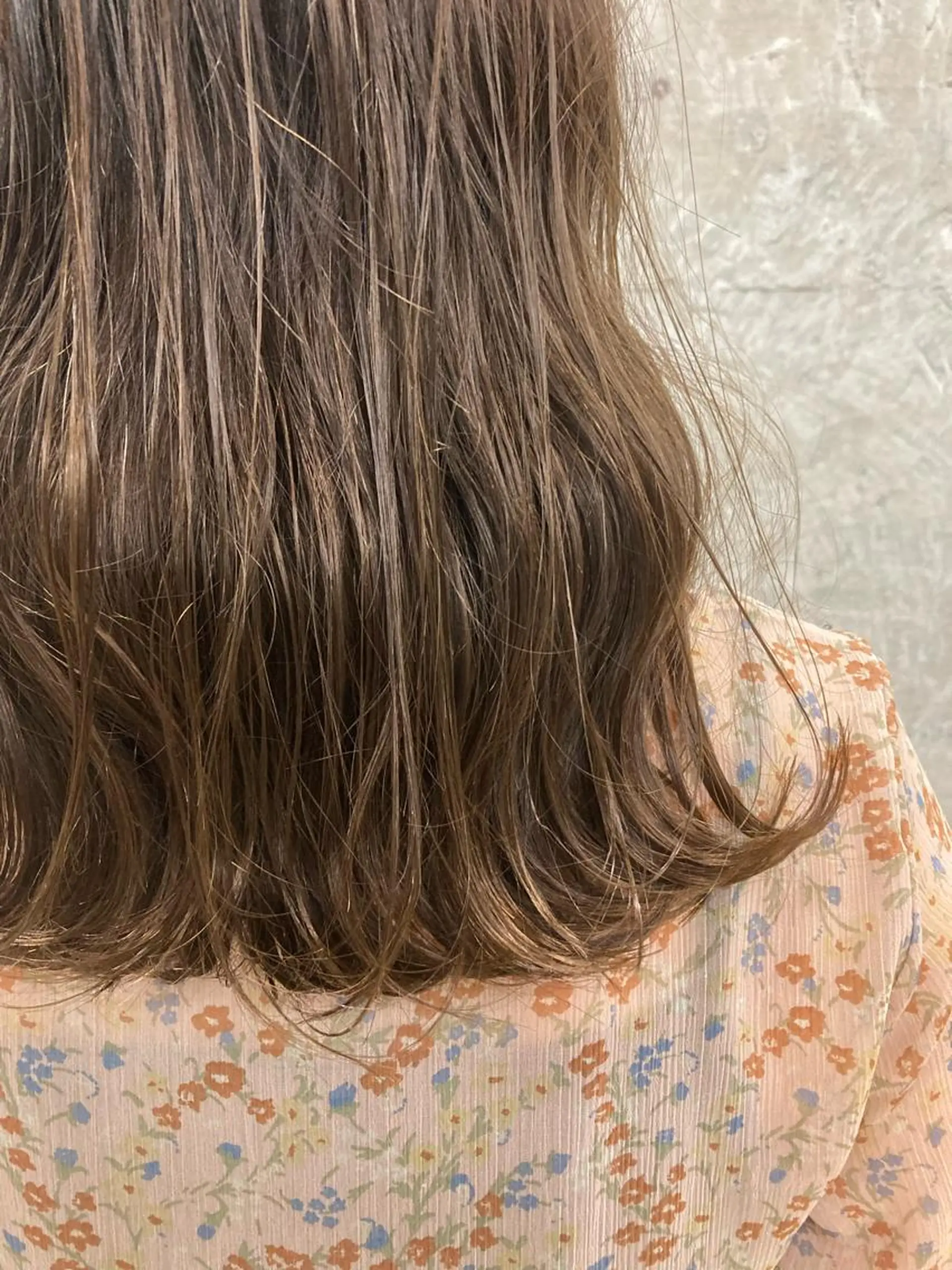 セミロング カラー ✳️ウルフ/メンズ/ スパイラルパーマ✳️のヘアスタイル