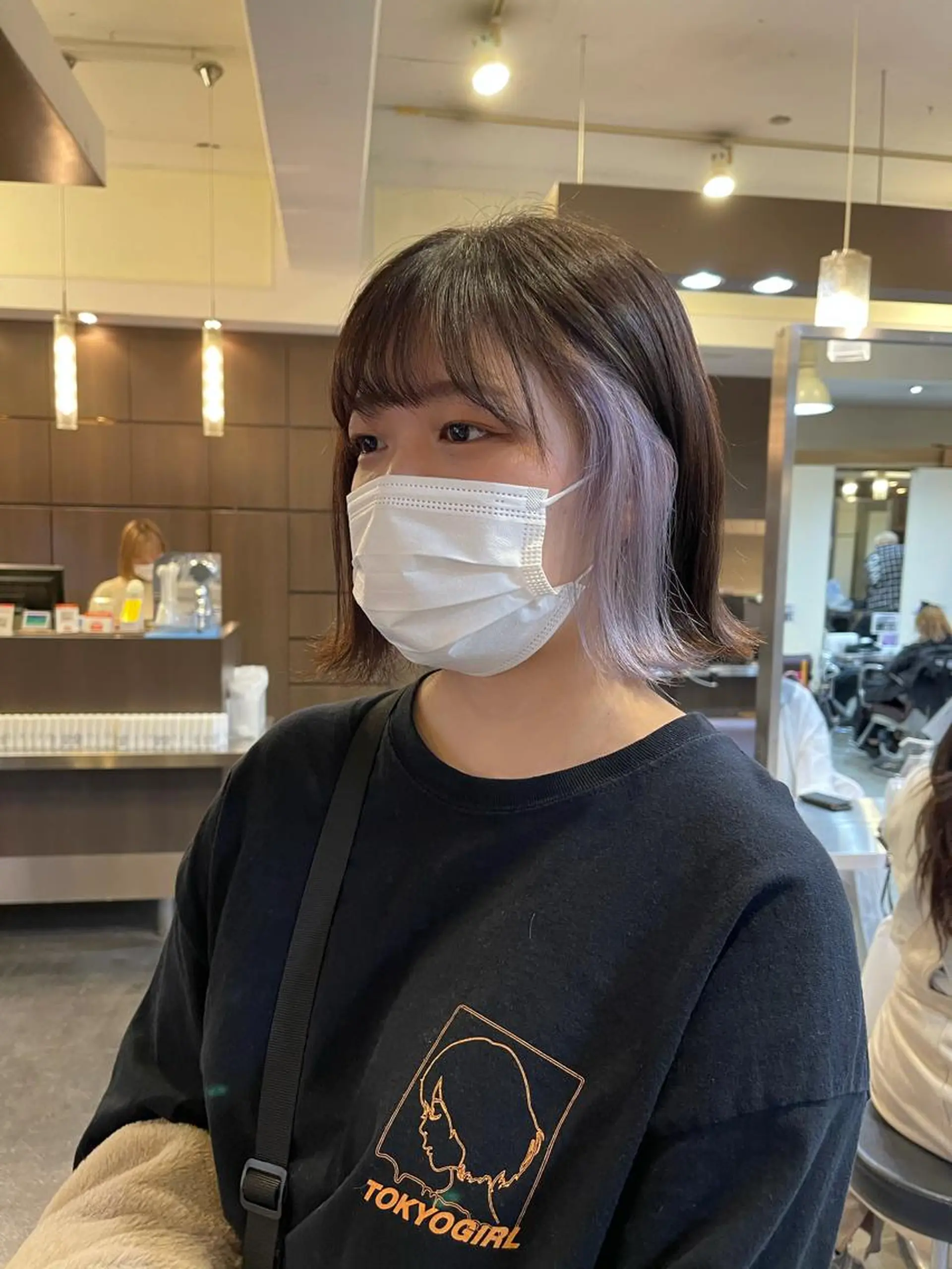 カラー ブリーチ ブロンド ホワイトブロンド ユナ🌙 nailのネイルデザイン