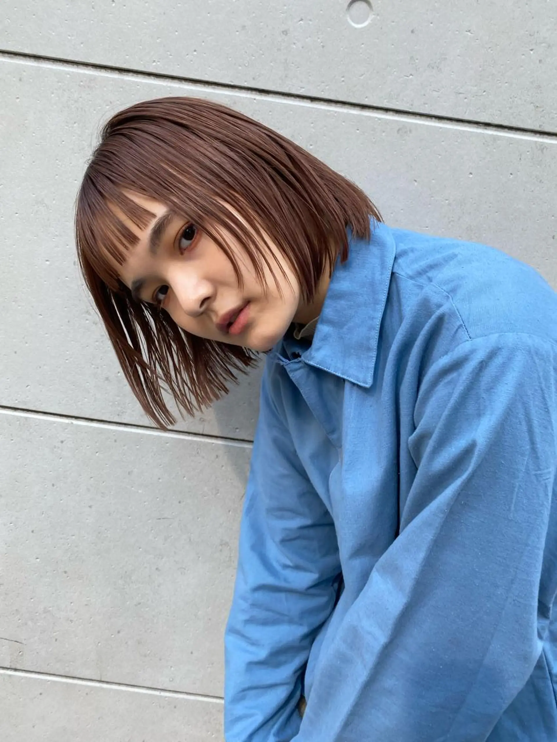 ミディアム ｲﾁｶﾜ ﾐｵ/ minim hairのヘアスタイル