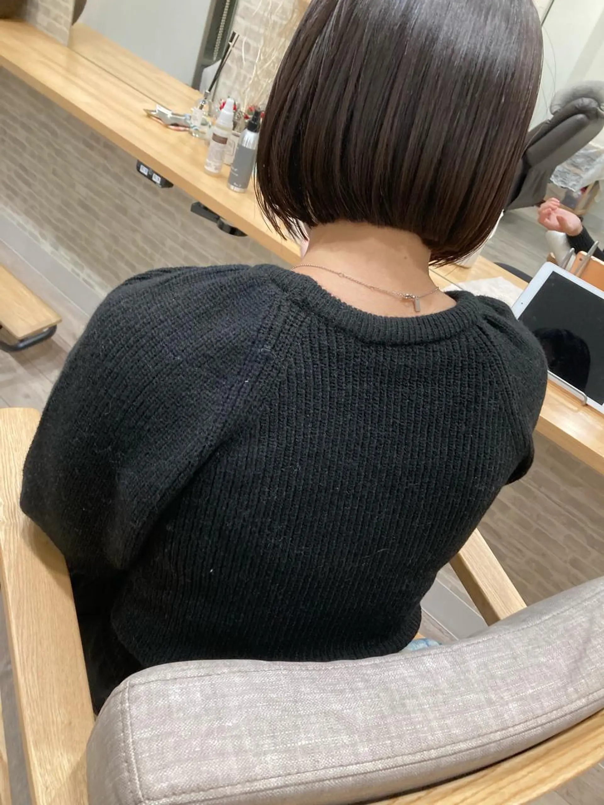 ショート カット 縮毛矯正 宇田川 直輝のヘアスタイル