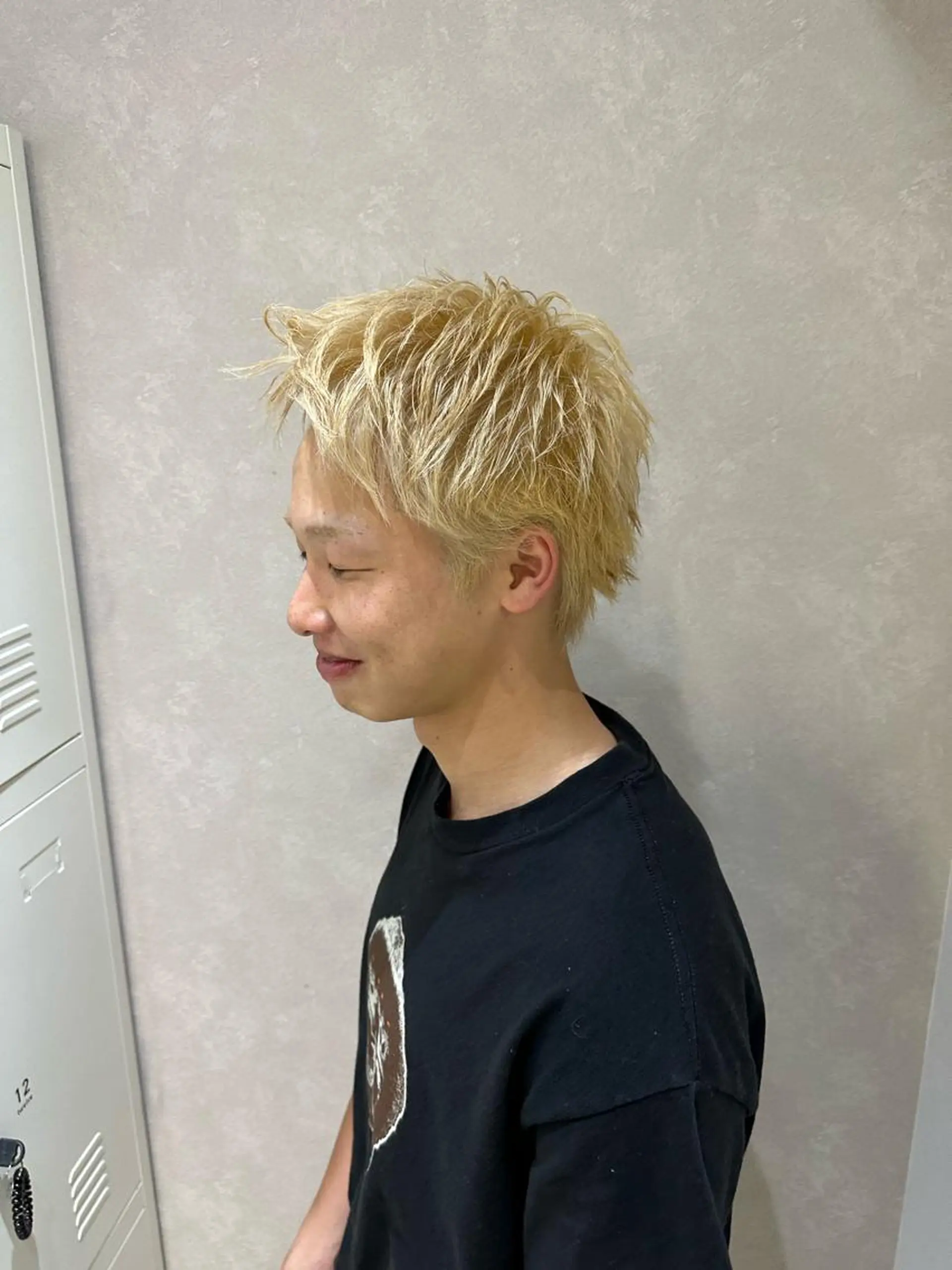 カラー メンズ メンズブリーチ ブリーチ ケアブリーチ特化✨/ 艶カラー/エクステのヘアスタイル