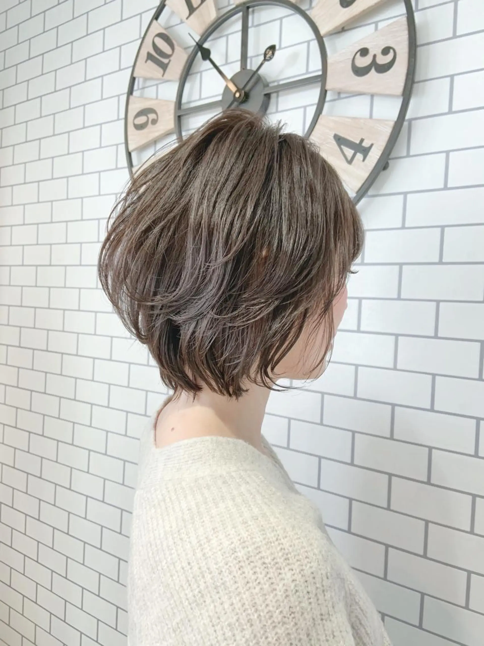 ミディアム カラー ヘアアレンジ 韓国hair🦋 Nanaのヘアスタイル