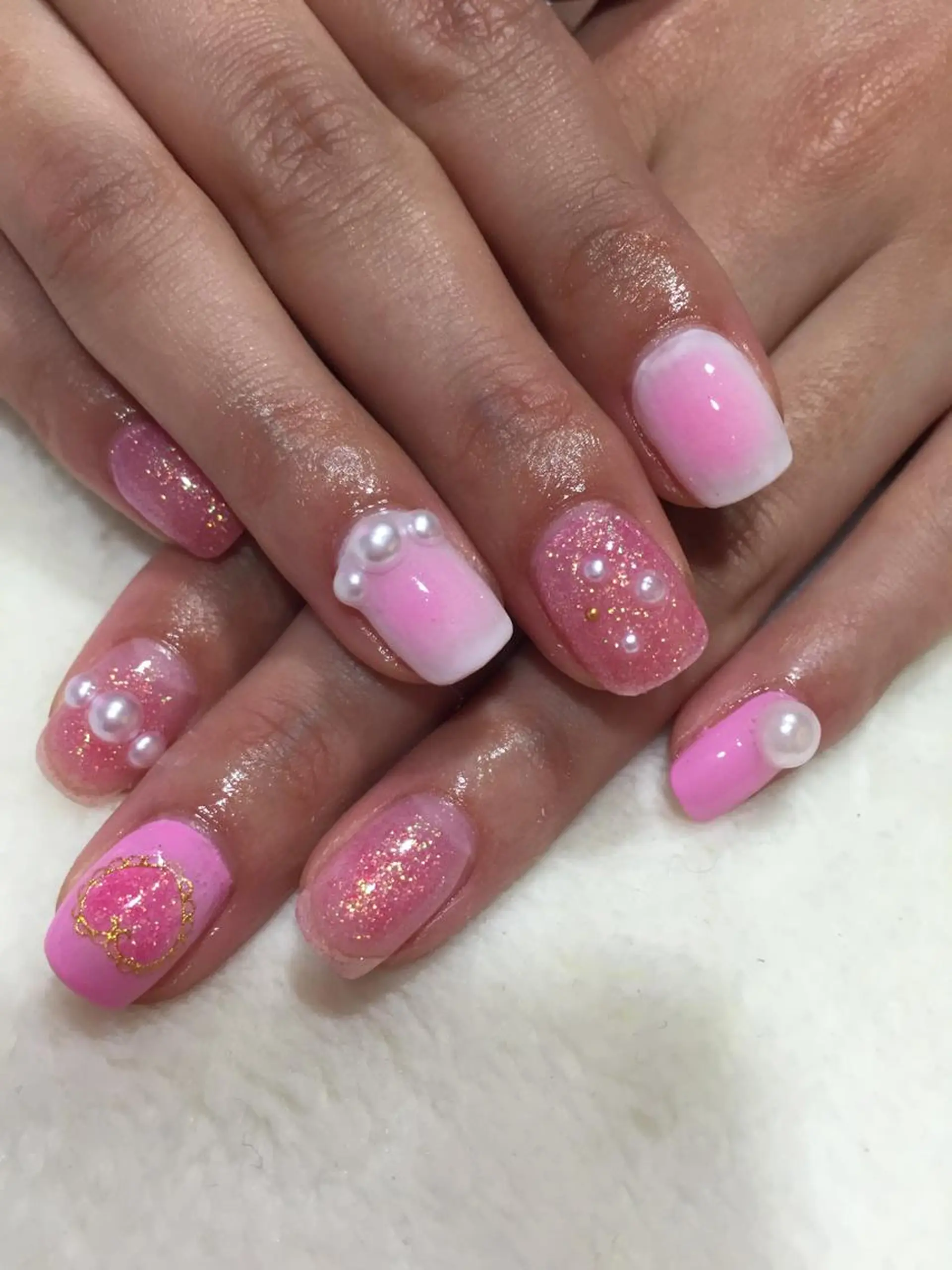 ネイル Sympa 𝓜iwako🐰ᩚのネイルデザイン