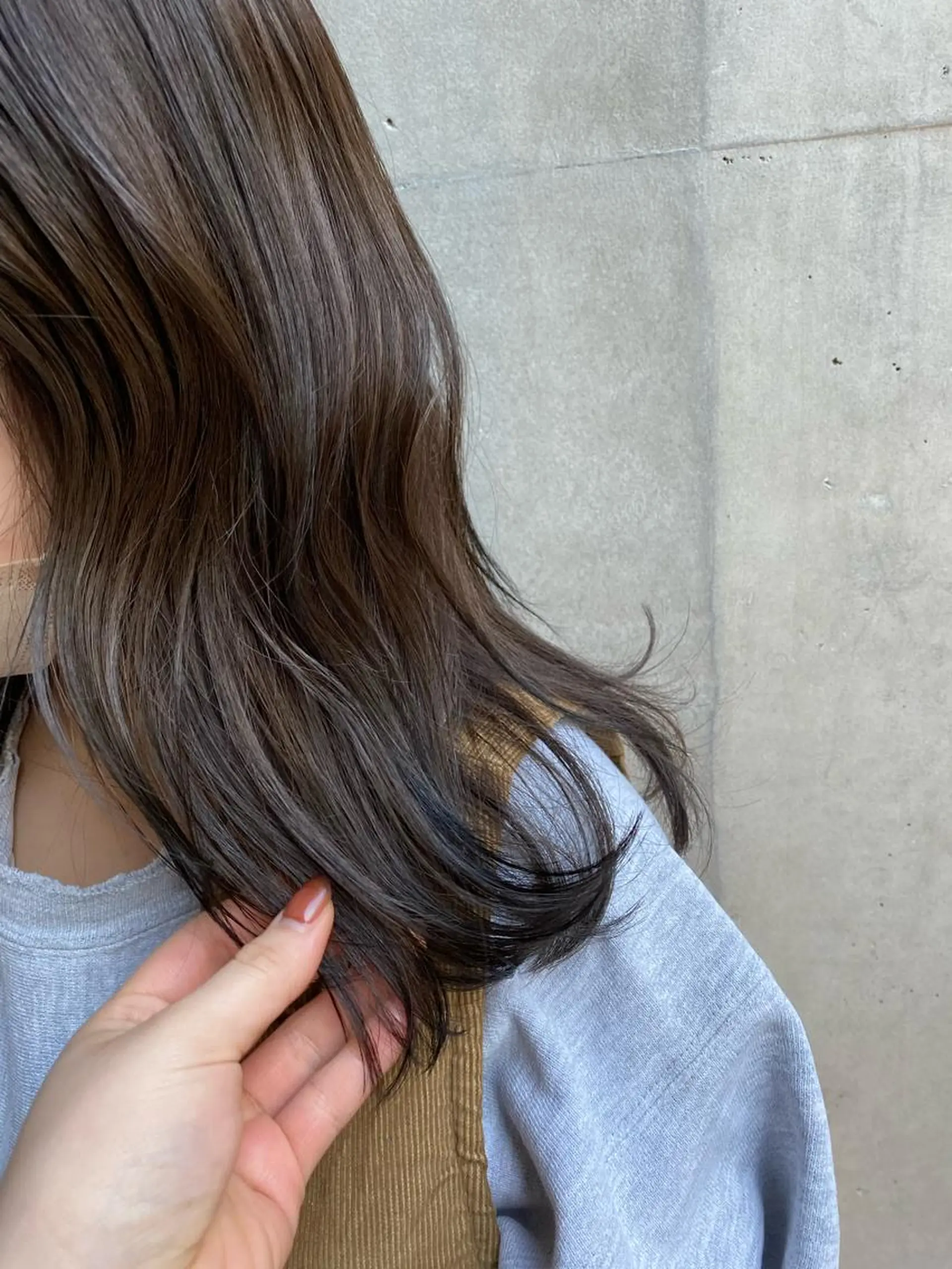 ミディアム INORI @de2poのヘアスタイル