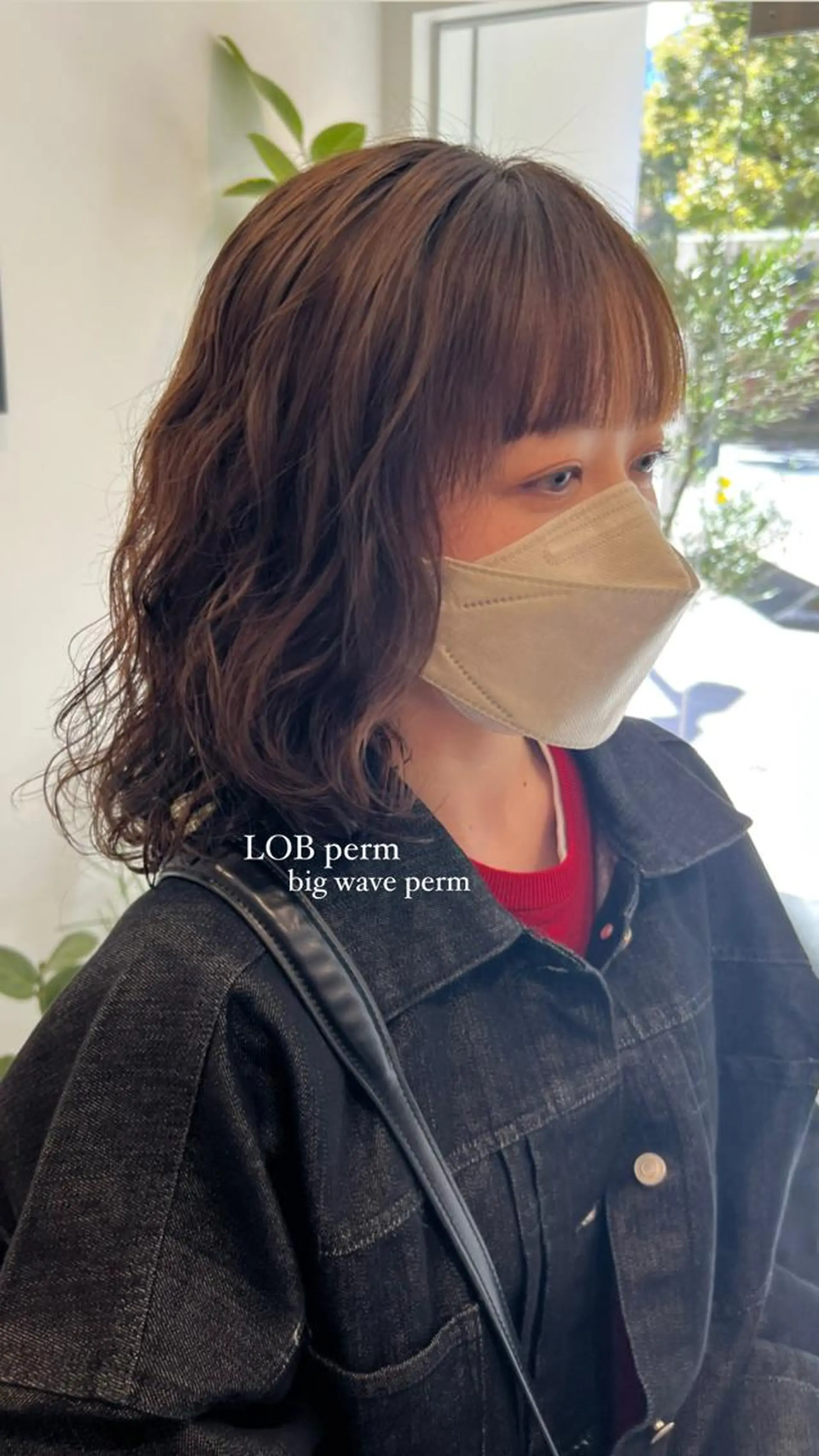 ミディアム パーマ/名古屋パーマ / コデラ ナナホのヘアスタイル