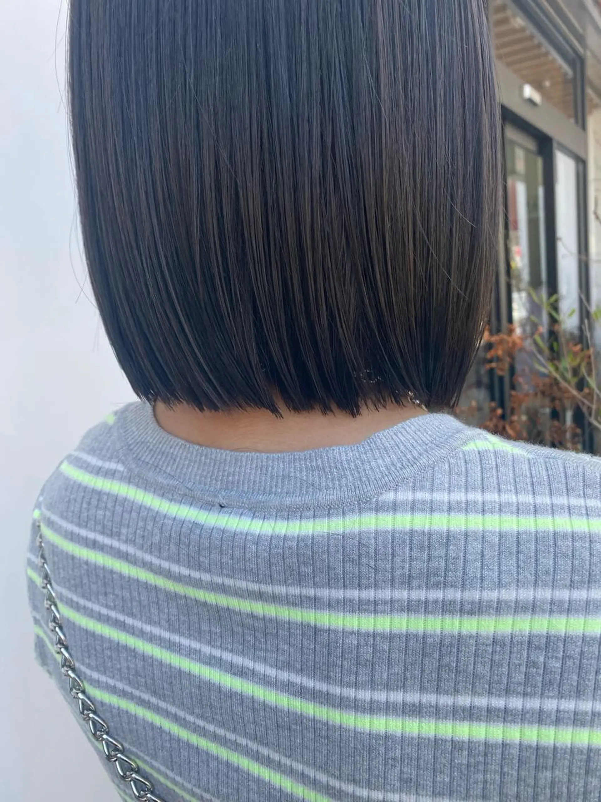 ミディアム カラー ヘアアレンジ カット トリートメント アオヌマミユ☁️ /ボブ/ハイトーン/のヘアスタイル