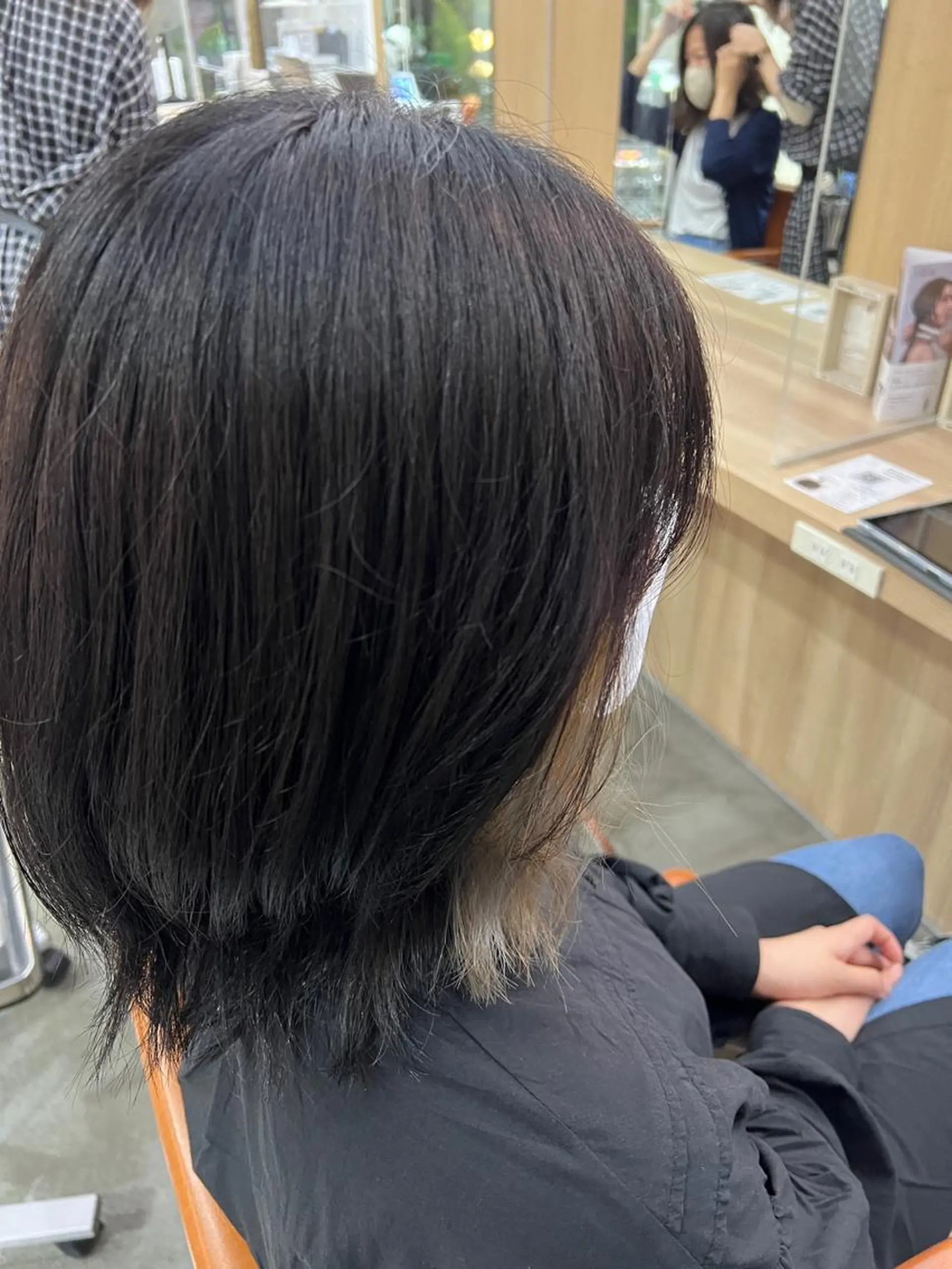 カラー 🌷ショートレイヤー ヘッドスパ🌷鈴木のヘアスタイル