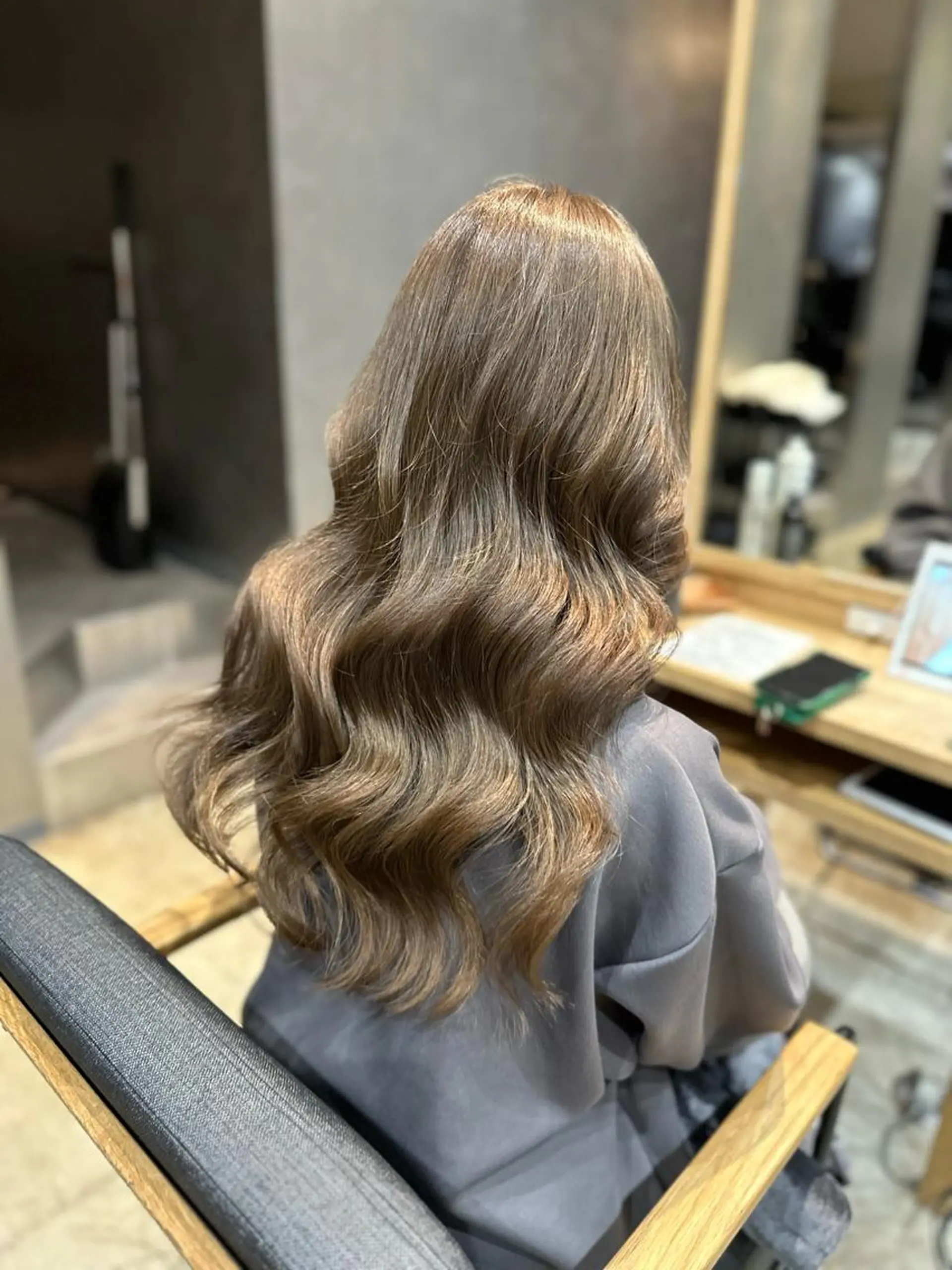 ロング カット ヘアカラー DAICHI inity心斎橋のヘアスタイル