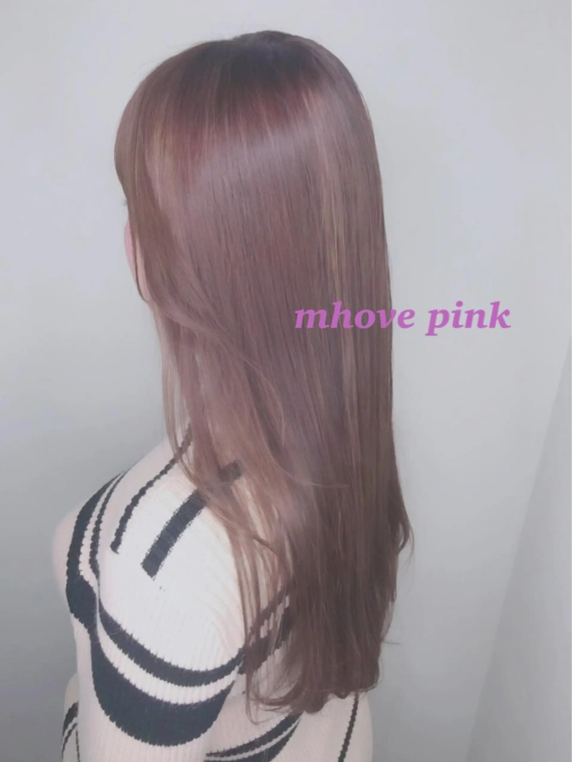 ロング カラー ヘアアレンジ ハイライトカラー ピンクカラー ハイライト topstylist 芳賀みなみのヘアスタイル