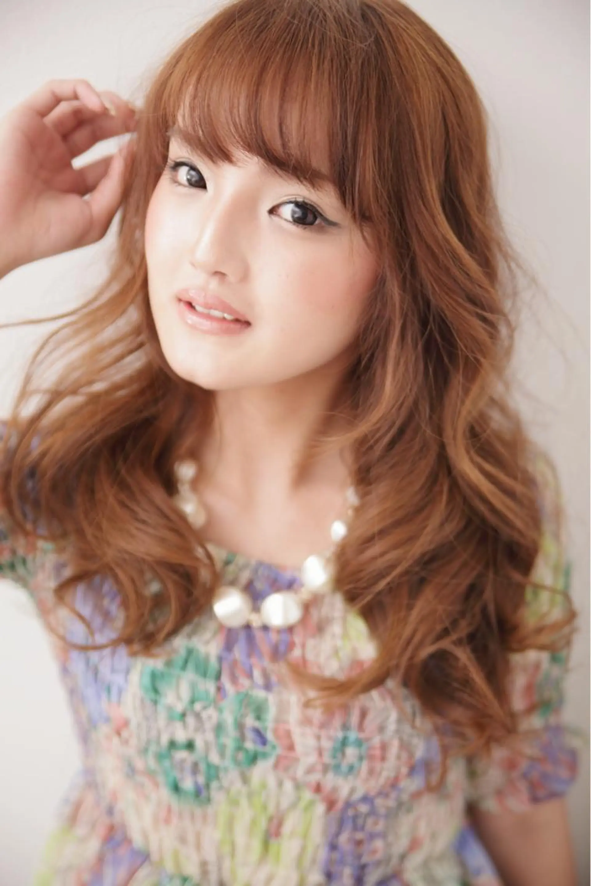 ロング 外国人風カラー カット ヘアカラー トリートメント VERDA KENのヘアスタイル