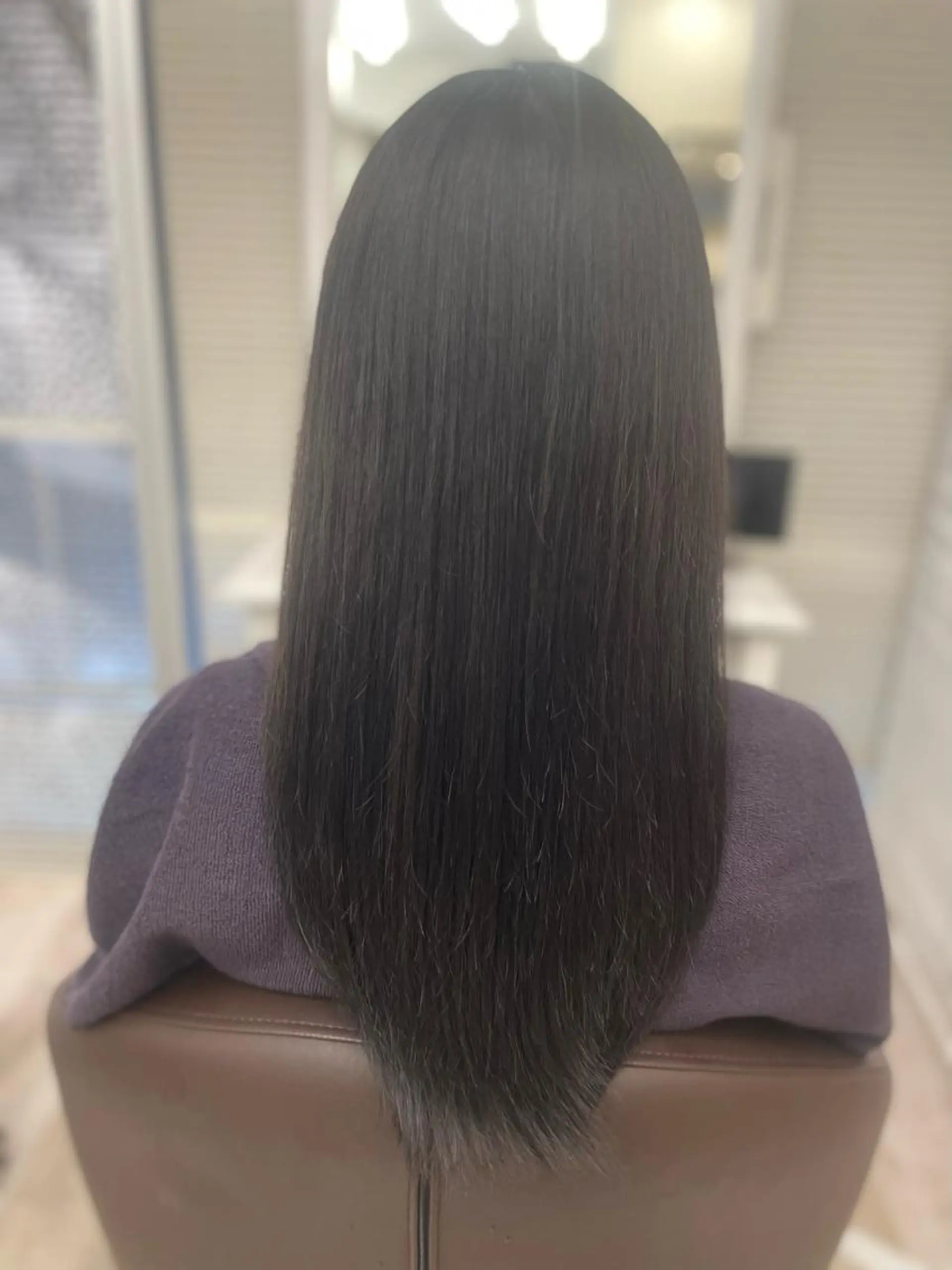 カラー 頭から整える美容師 松田のヘアスタイル