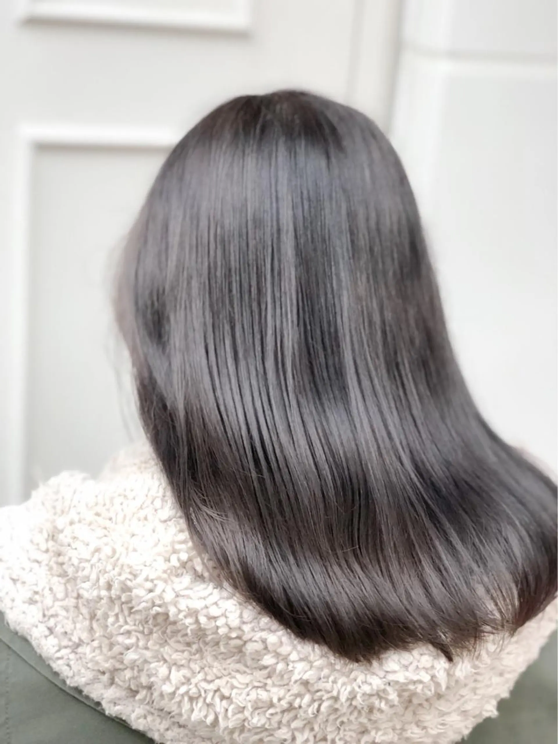 ミディアム カラー シルバー 🫟Blanco🫟 Color&Careのヘアスタイル