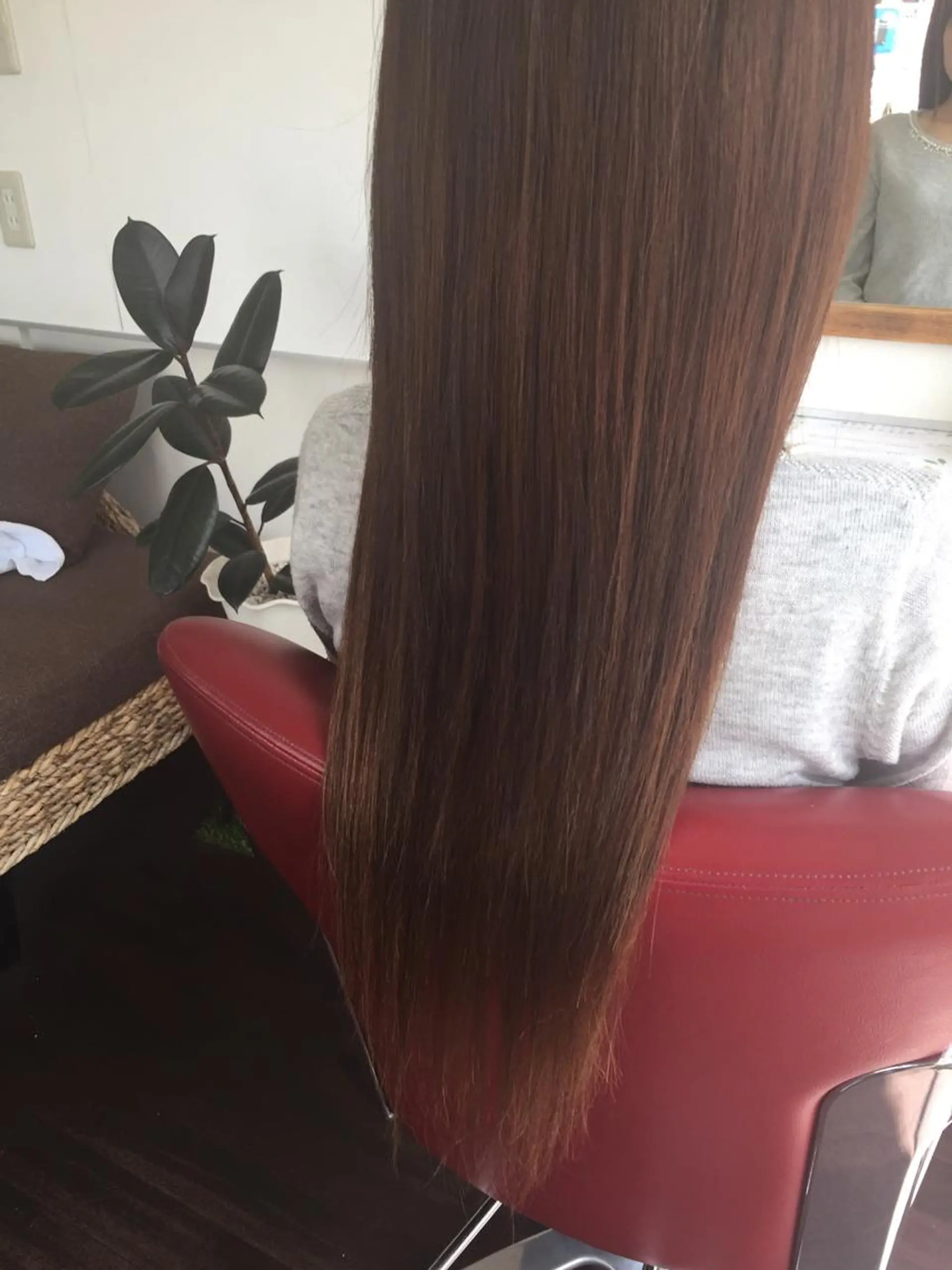 ミディアム 縮毛矯正 Wakita Masakiのヘアスタイル