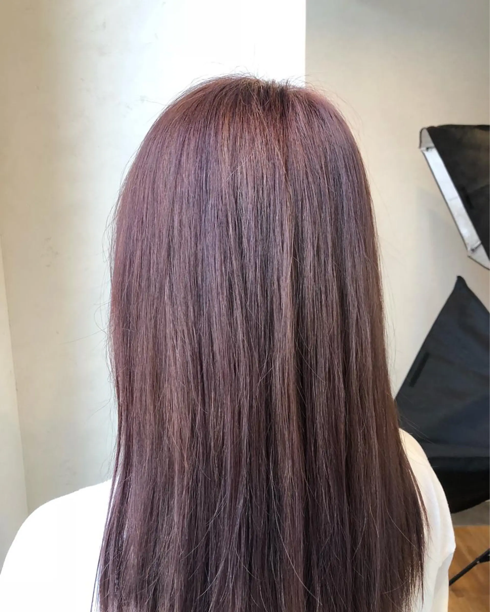 セミロング カラー アッシュ TOWA 野村　コウダイのヘアスタイル