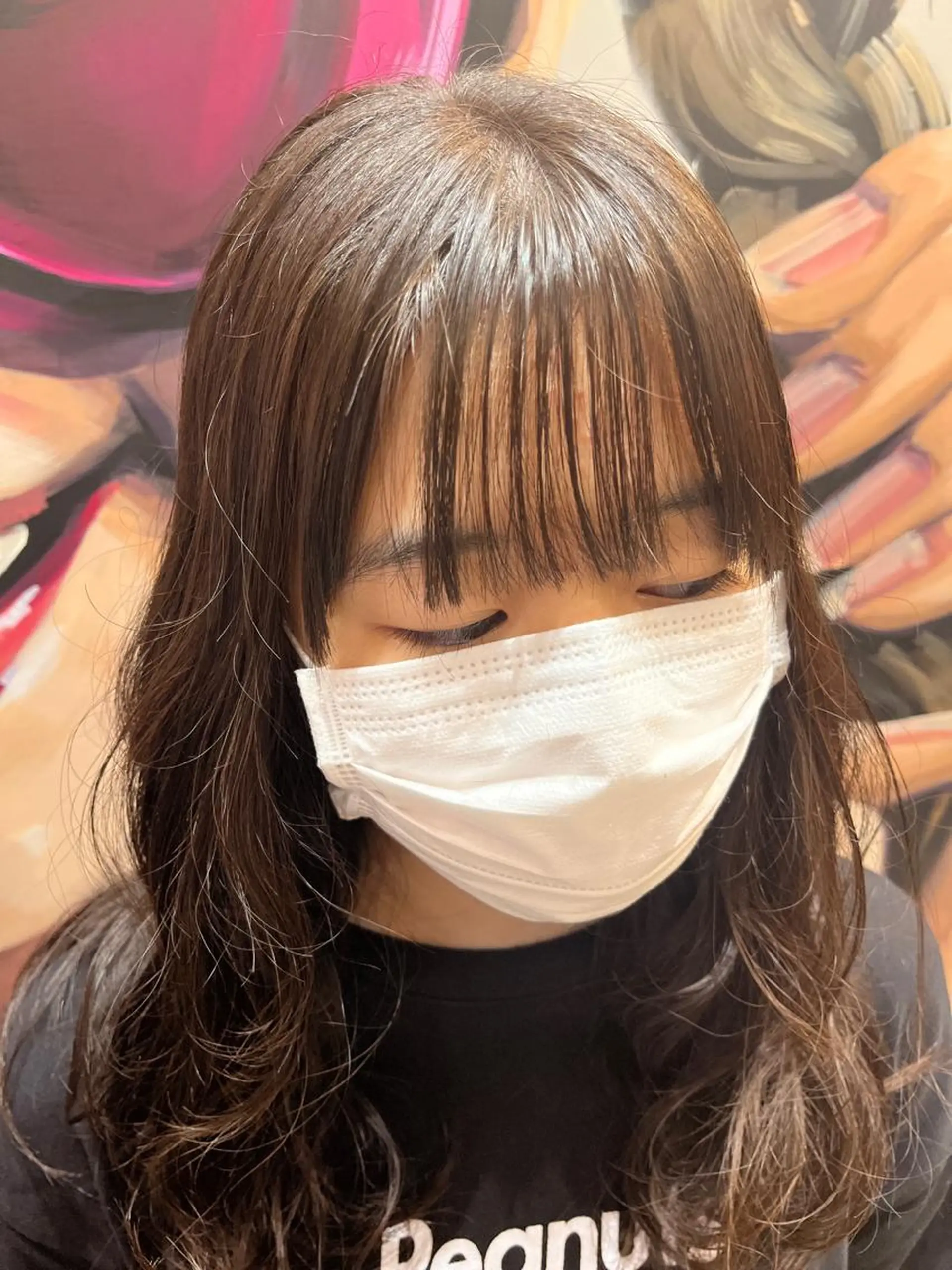 ミディアム カラー パーマ ヘアアレンジ メンズ キッズ ネイル マツエク・マツパ アイブロウ 子どものヘアアレンジ ミディアムパーマ メンズバレイヤージュ メンズハイライト メンズインナーカラー 縮毛矯正 久木原 ゆりのヘアスタイル