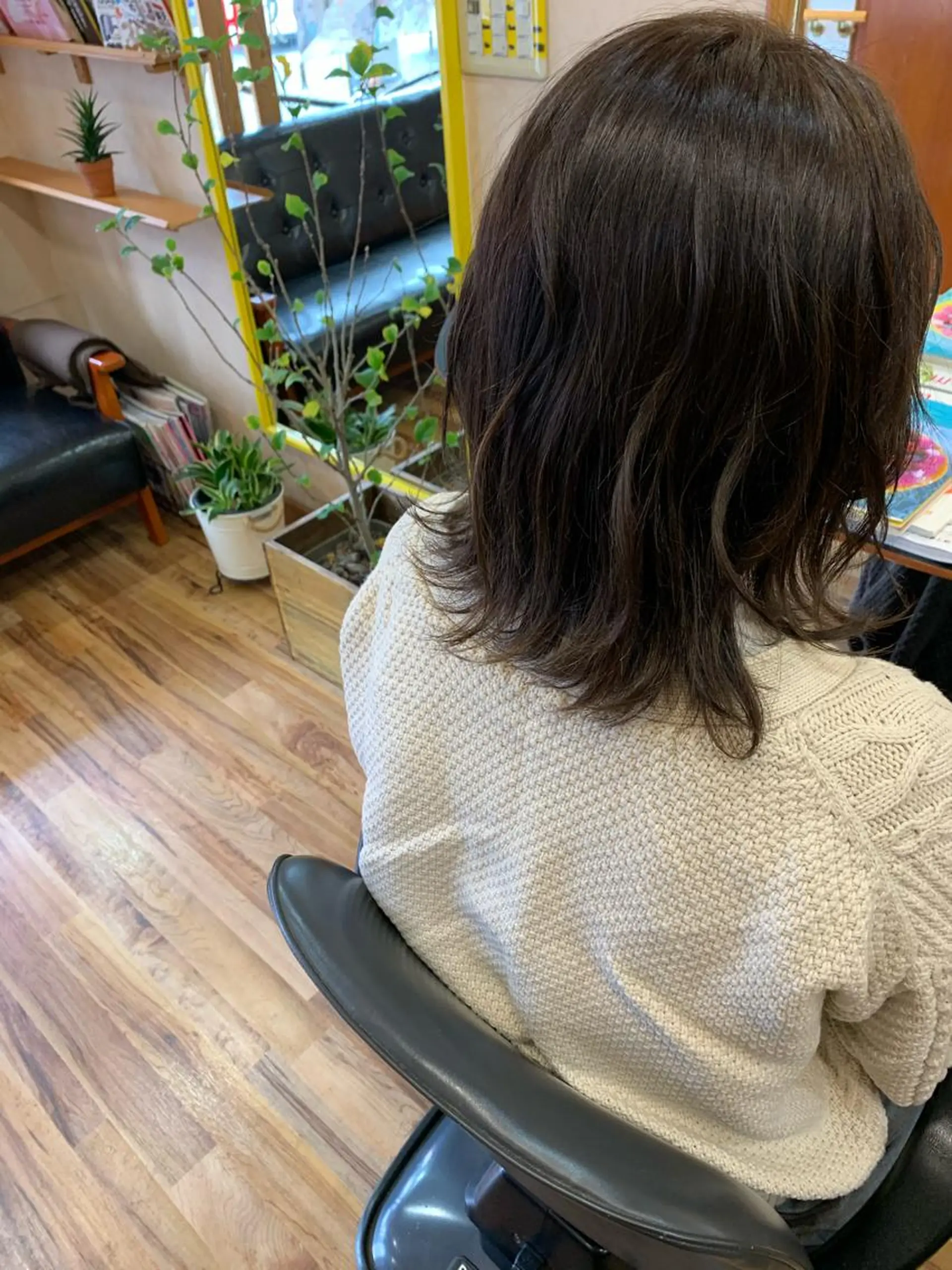 カラー matsuda rinaのヘアスタイル