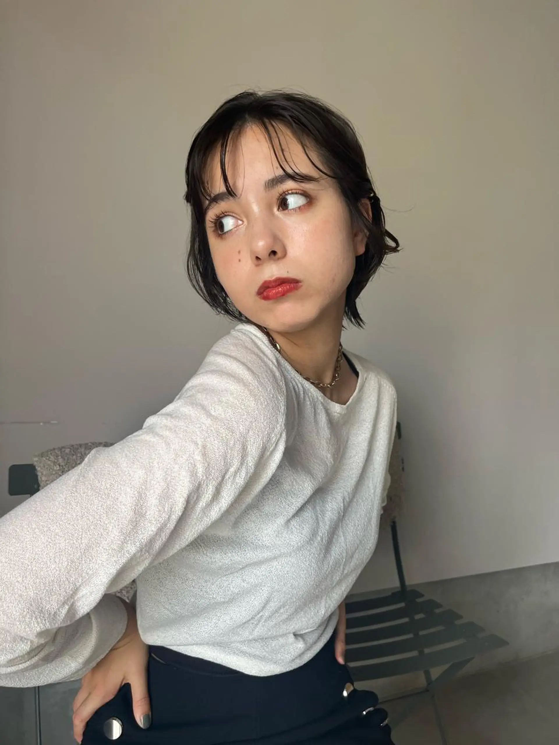 カラー ヘアアレンジ 透明感ケアカラー/ レイヤー/ryokaのヘアスタイル