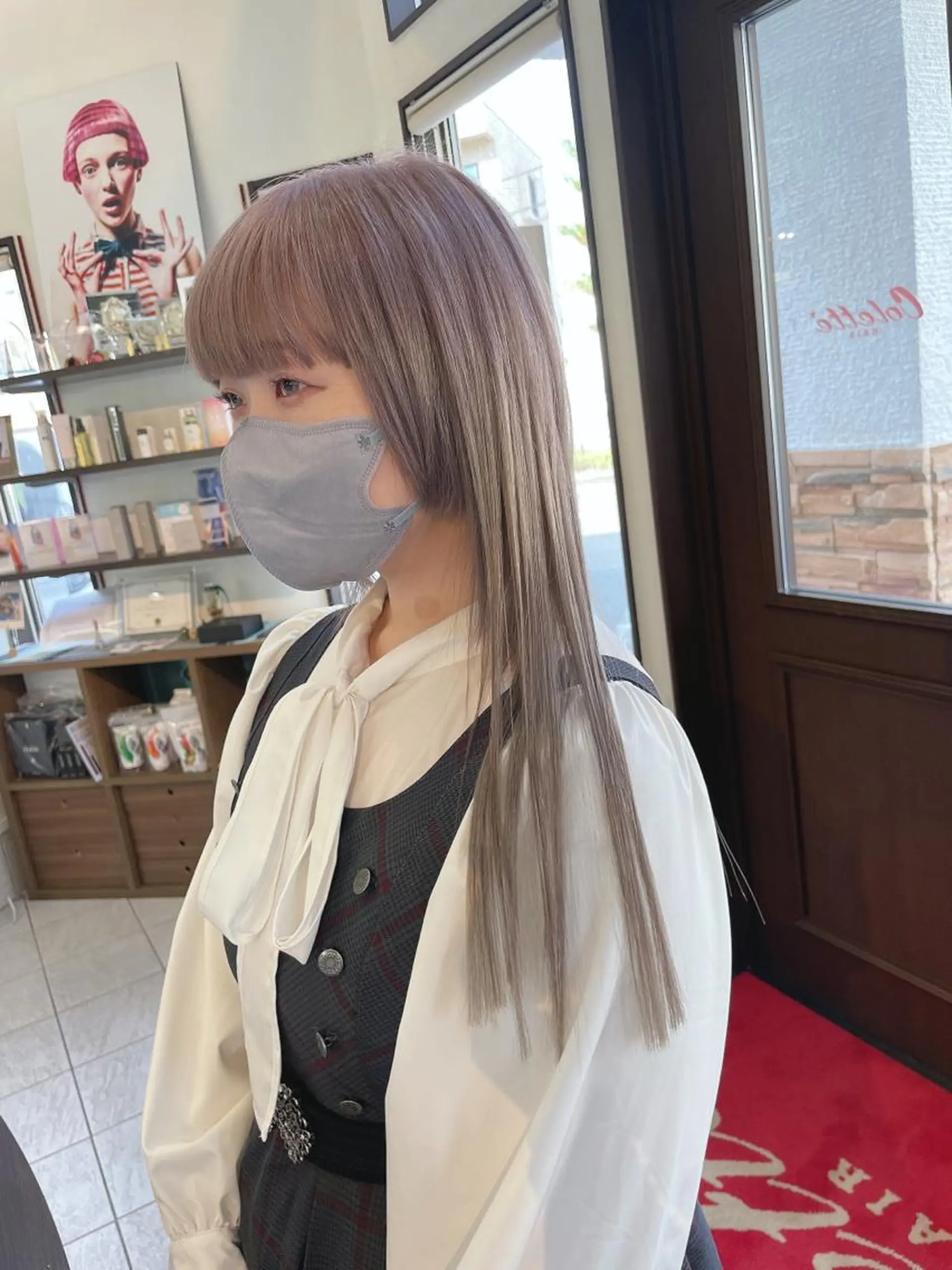 ロング カラー カット ヘアカラー コレットヘアー 田中アヤノのヘアスタイル