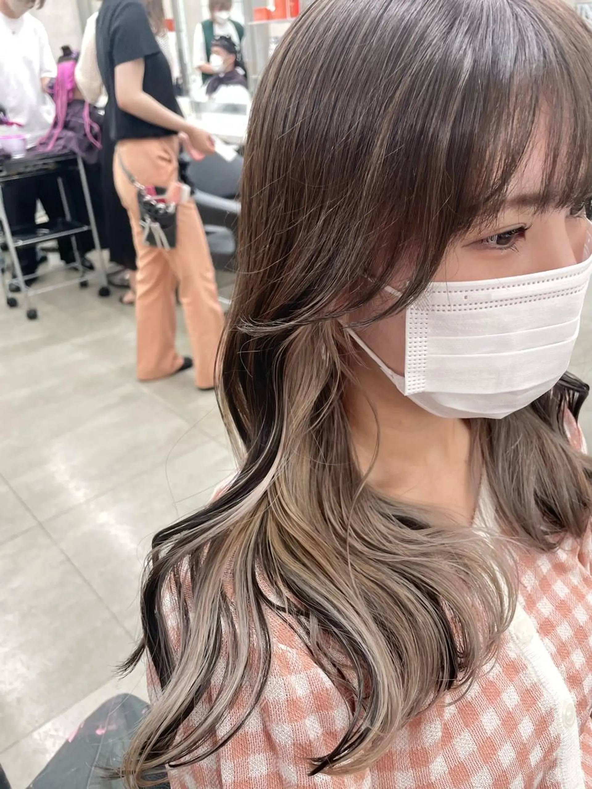 ロング カラー *モデル募集🤍横浜 透明感カラー🫧のヘアスタイル