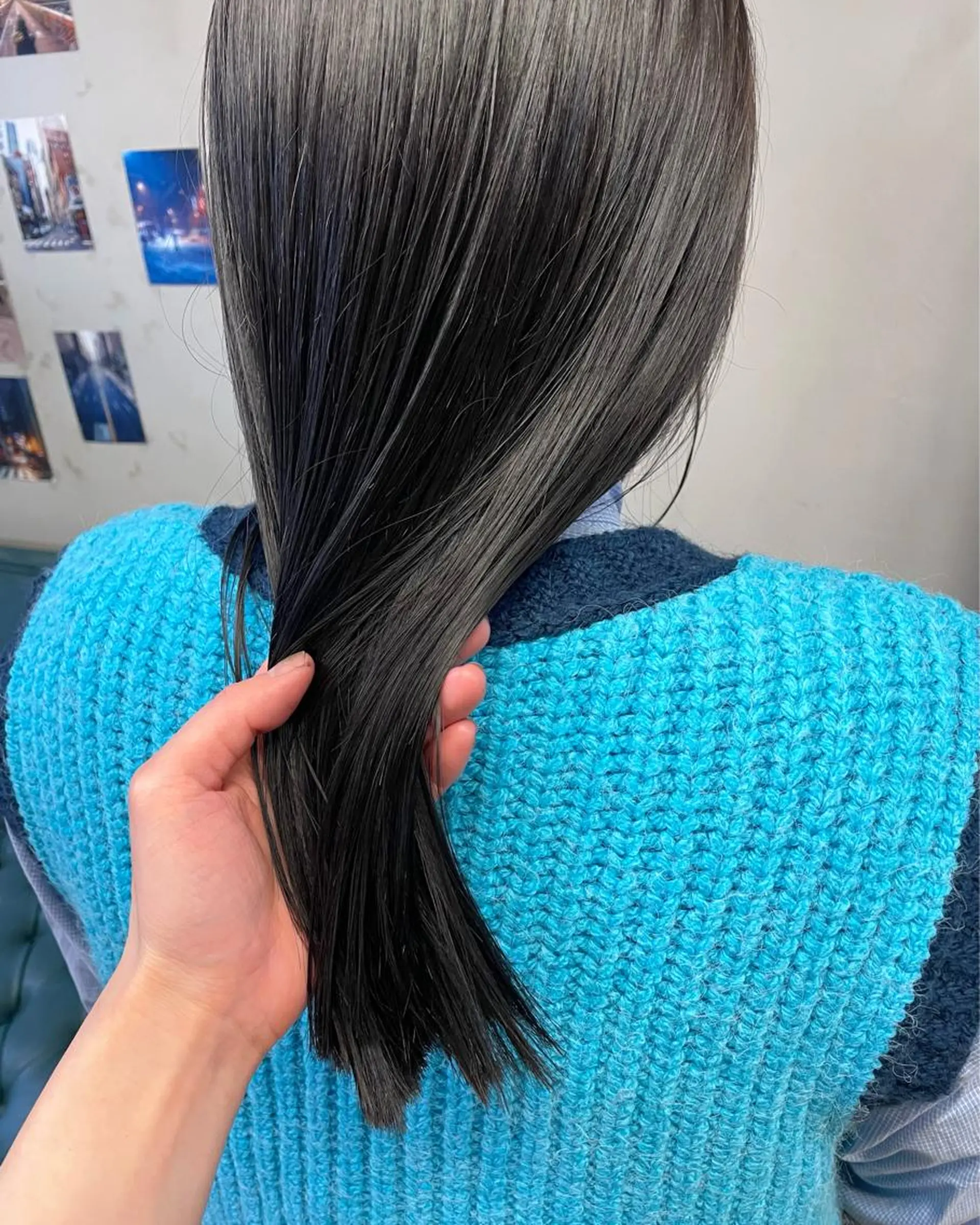 セミロング カラー パーマ ヘアアレンジ メンズ キッズ マツエク・マツパ アイブロウ tatsumi/ボブ ウルフ/レイヤーのヘアスタイル