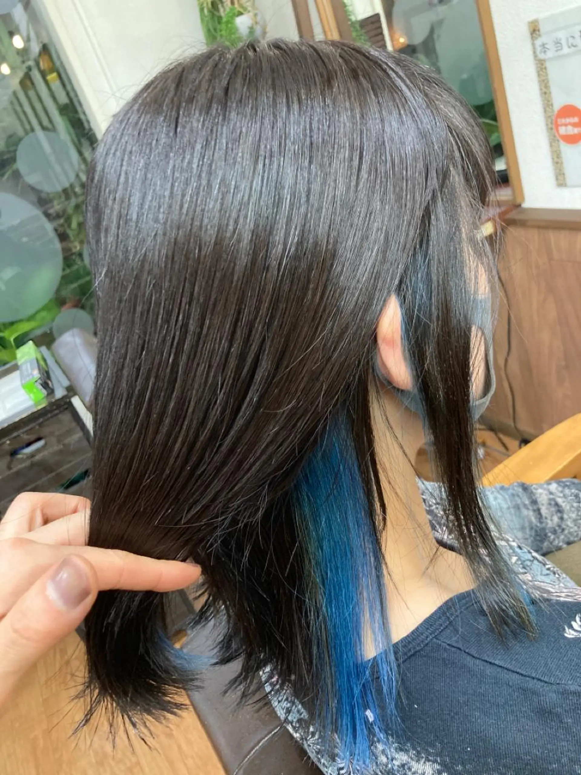 ショート カラー ブルーカラー インナーカラー カット ヘアカラー トリートメント 美容室 salon de craft所属・澤田 拓己のヘアスタイル