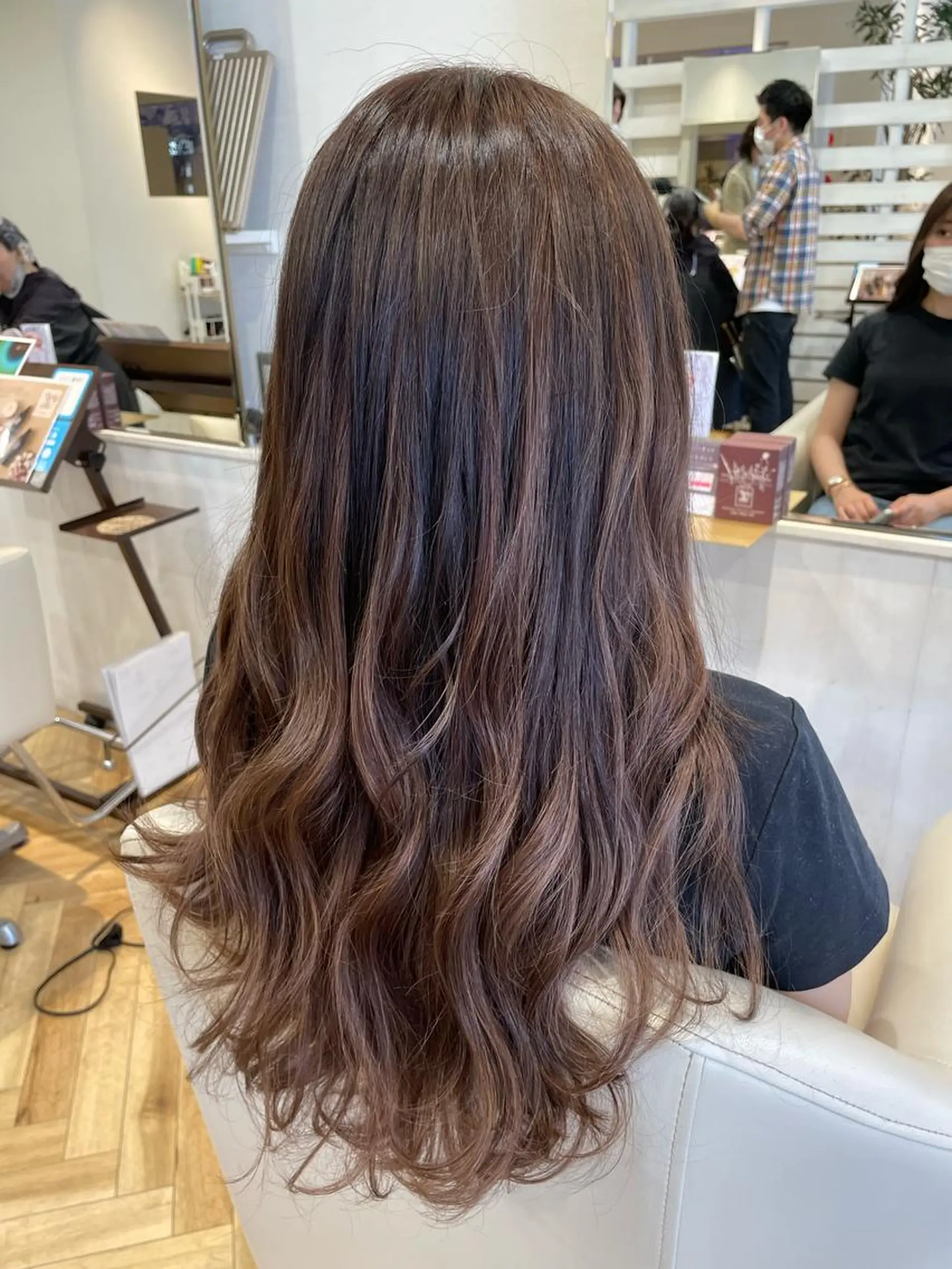 ロング 松永 夏のヘアスタイル