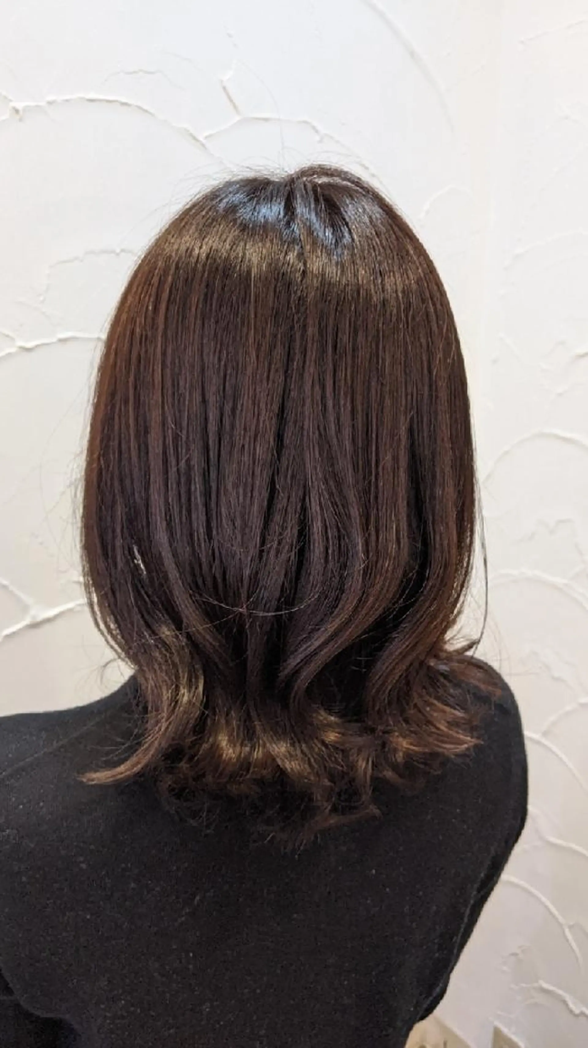 ミディアム カラー ラベンダーカラー シルバー 髪質改善＆白髪ぼかし カラー♡店長みやけ♡のヘアスタイル