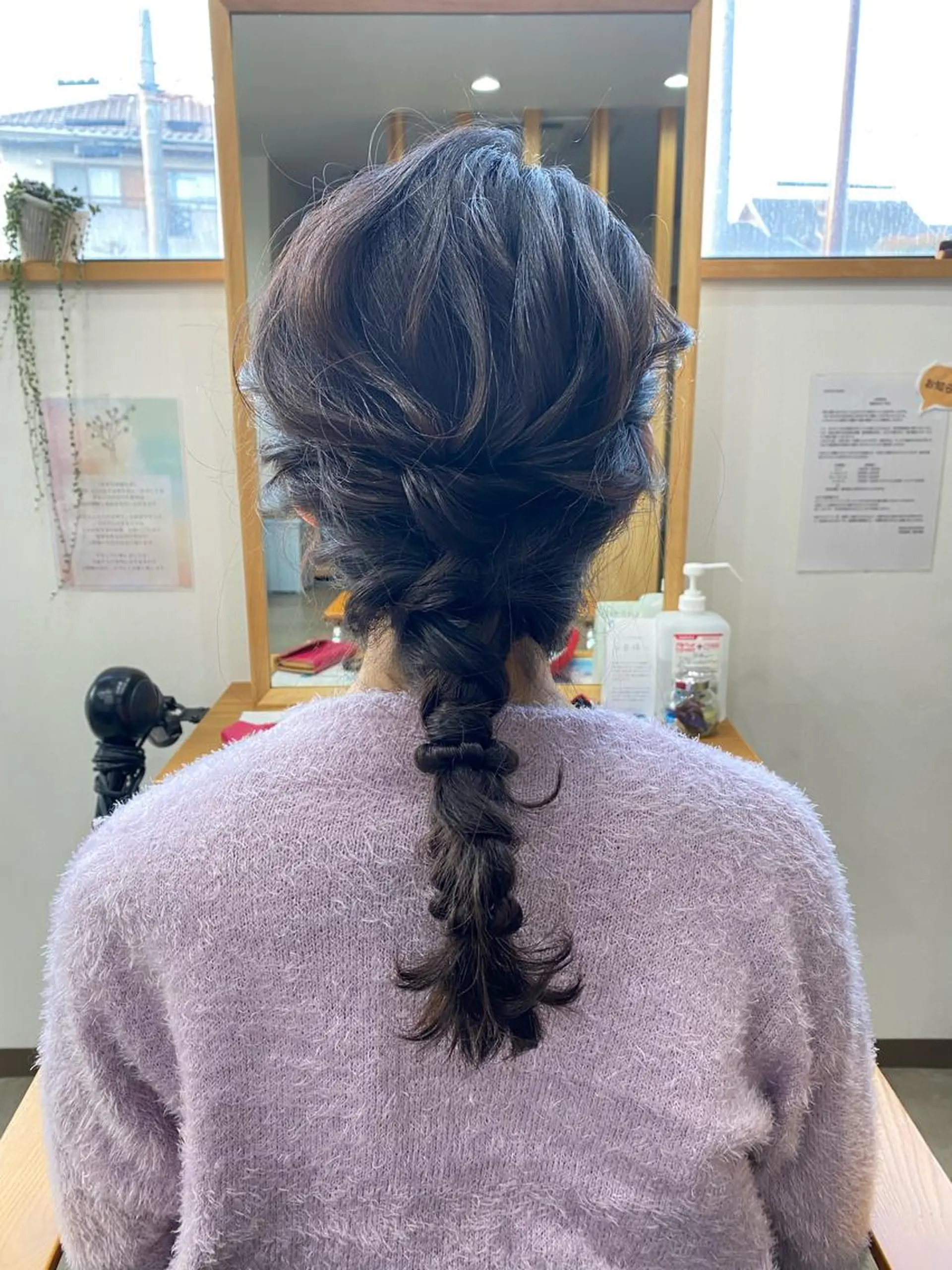 ロング ブリーチなしベージュ /ヘアセット/ミユのヘアスタイル