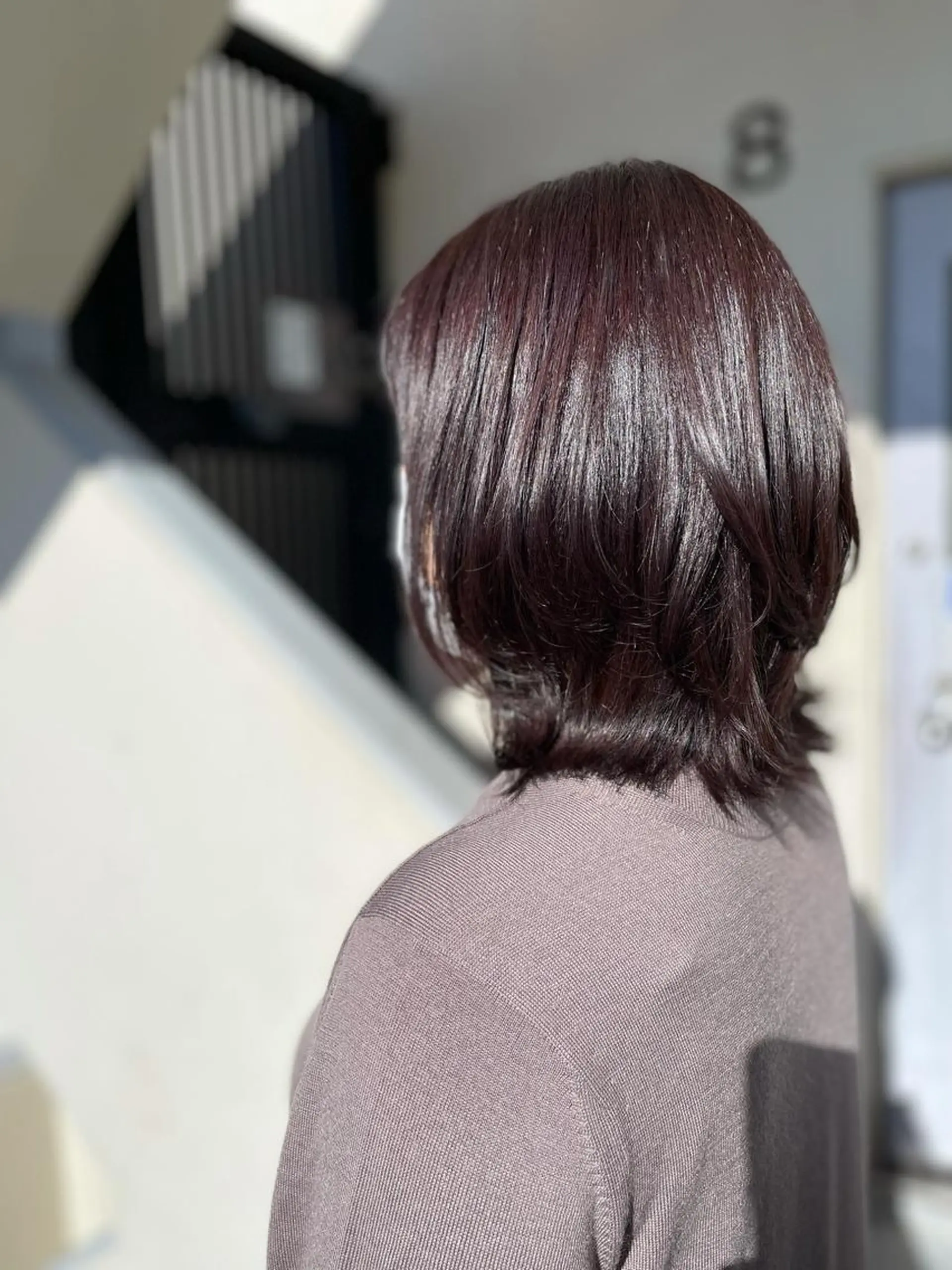 ミディアム カラー 巻ける縮毛矯正✨ 木下晴一朗✨のヘアスタイル