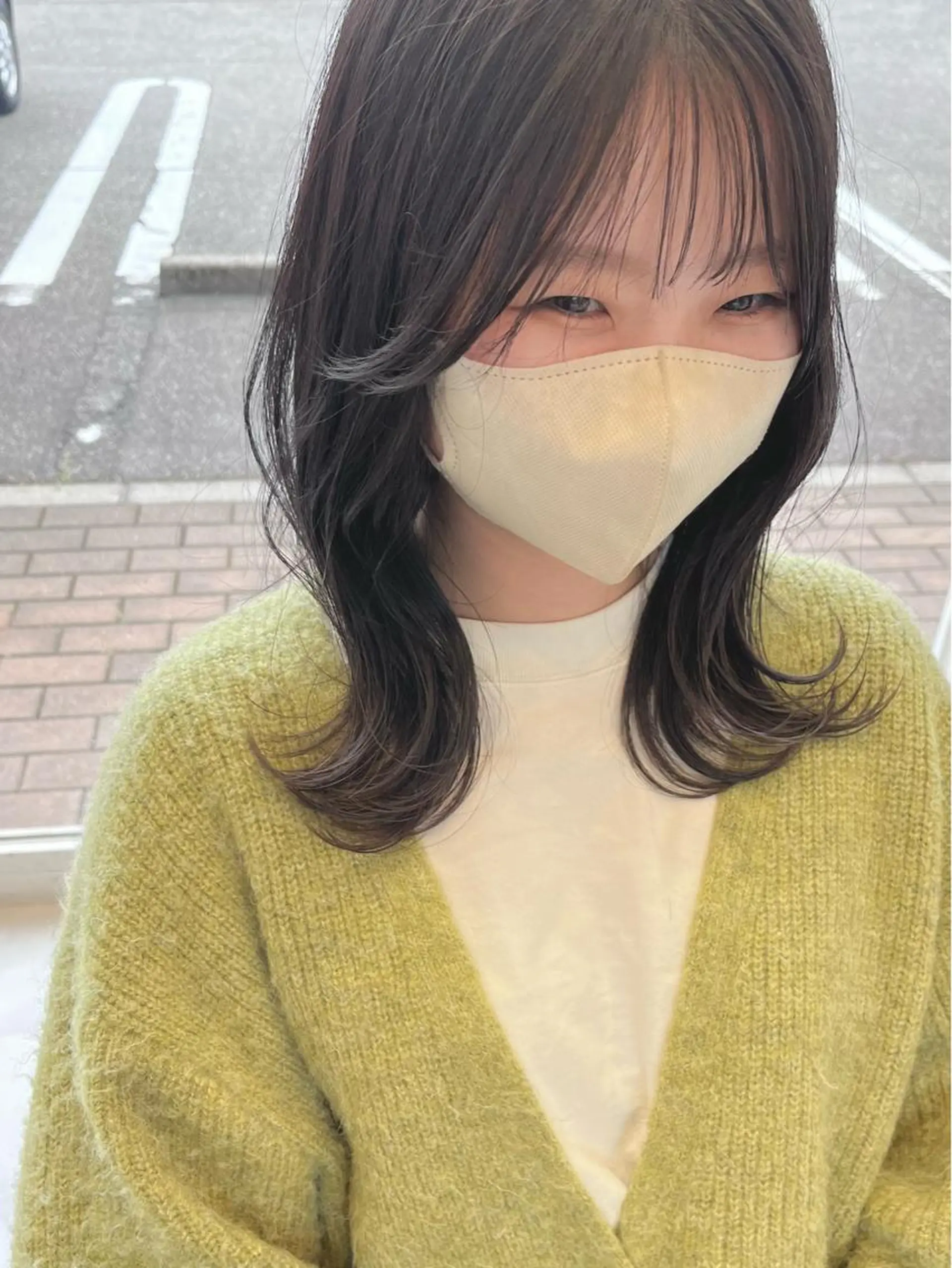 ミディアム ALLY/廣瀬 眞子のヘアスタイル