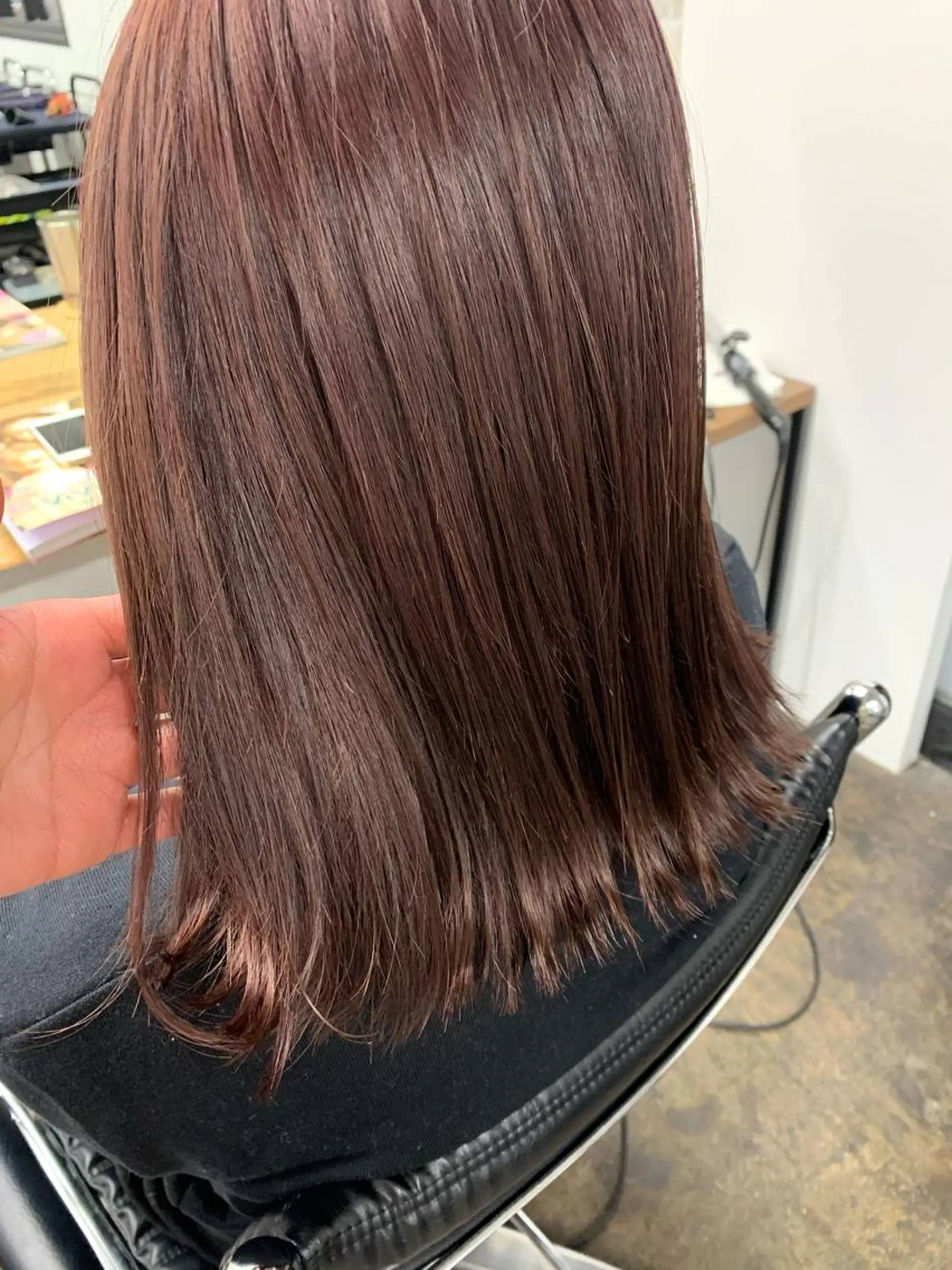 ミディアム 初めてでも失敗しない 透明感カラー Miiのヘアスタイル