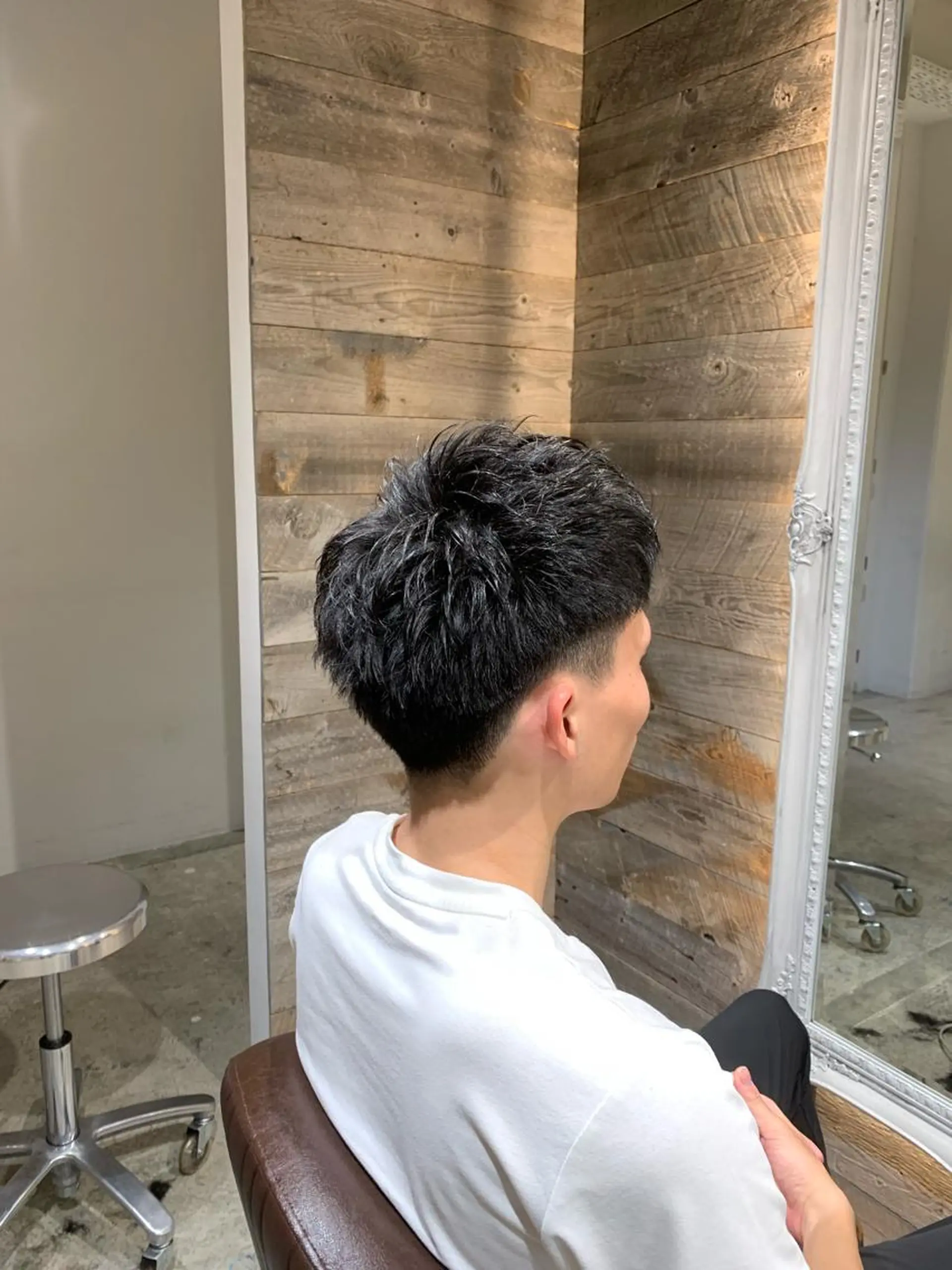 カラー パーマ メンズ 門脇 直也のヘアスタイル