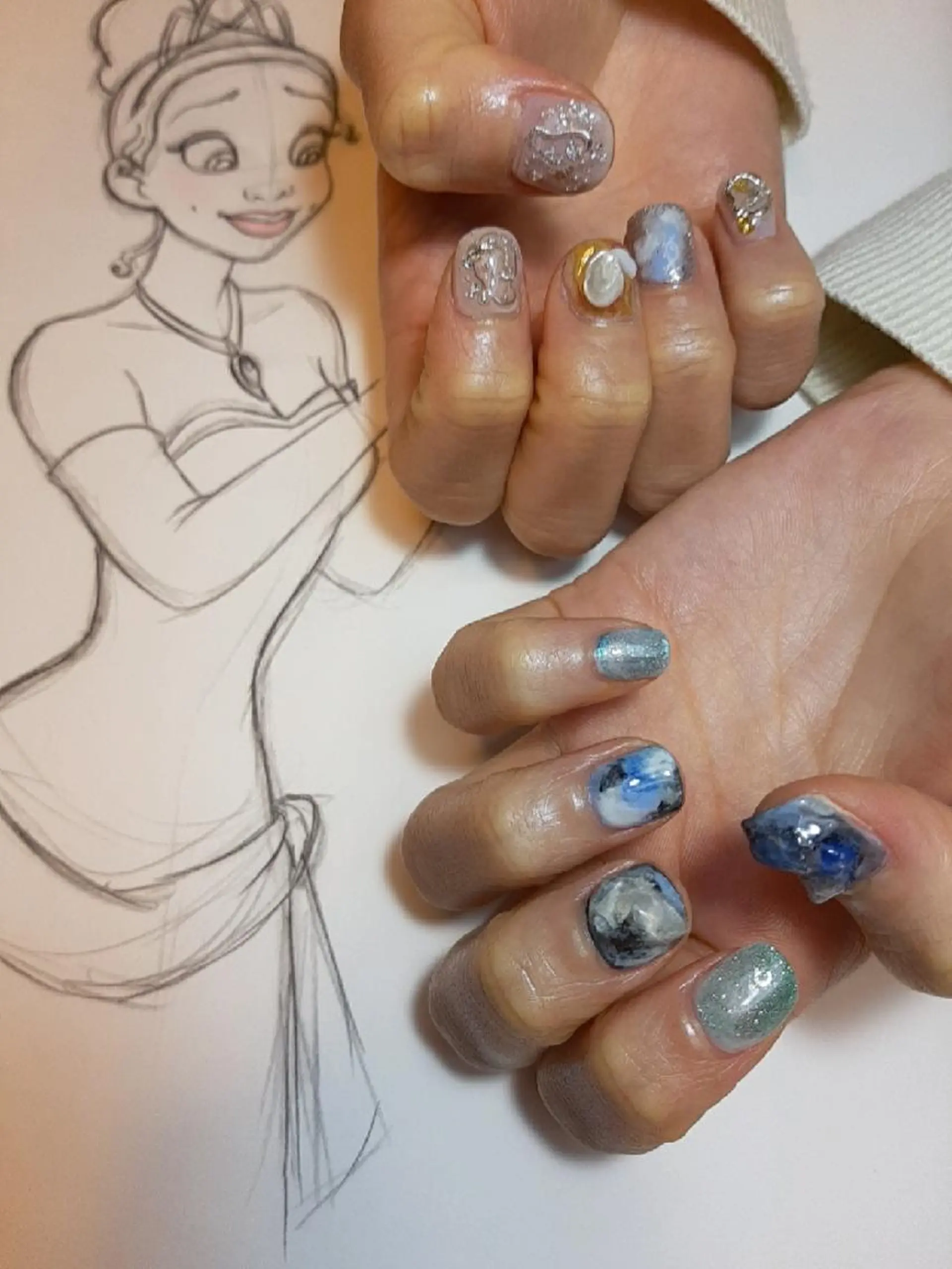 ネイル ニュアンスネイル owlnail /持込みデザイン専門のネイルデザイン