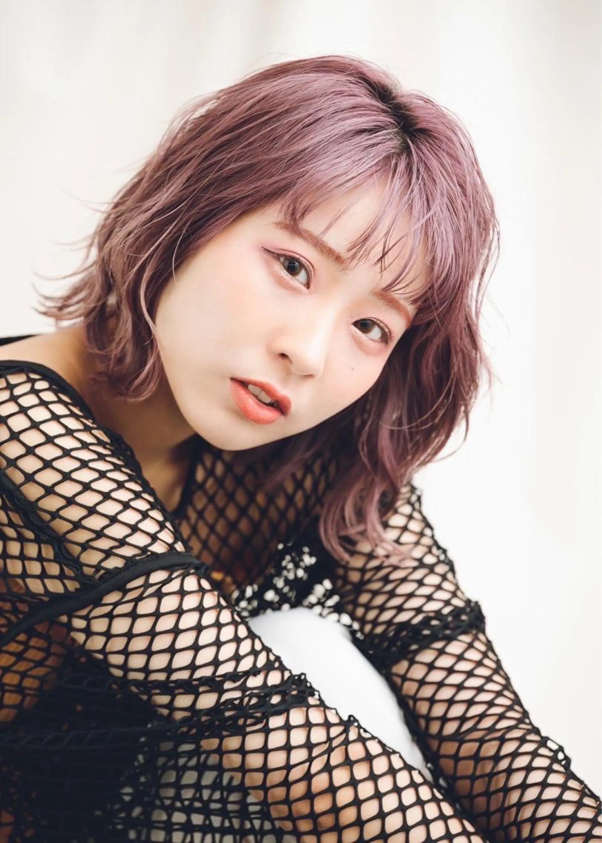 ミディアム カラー 山口 寛生のヘアスタイル