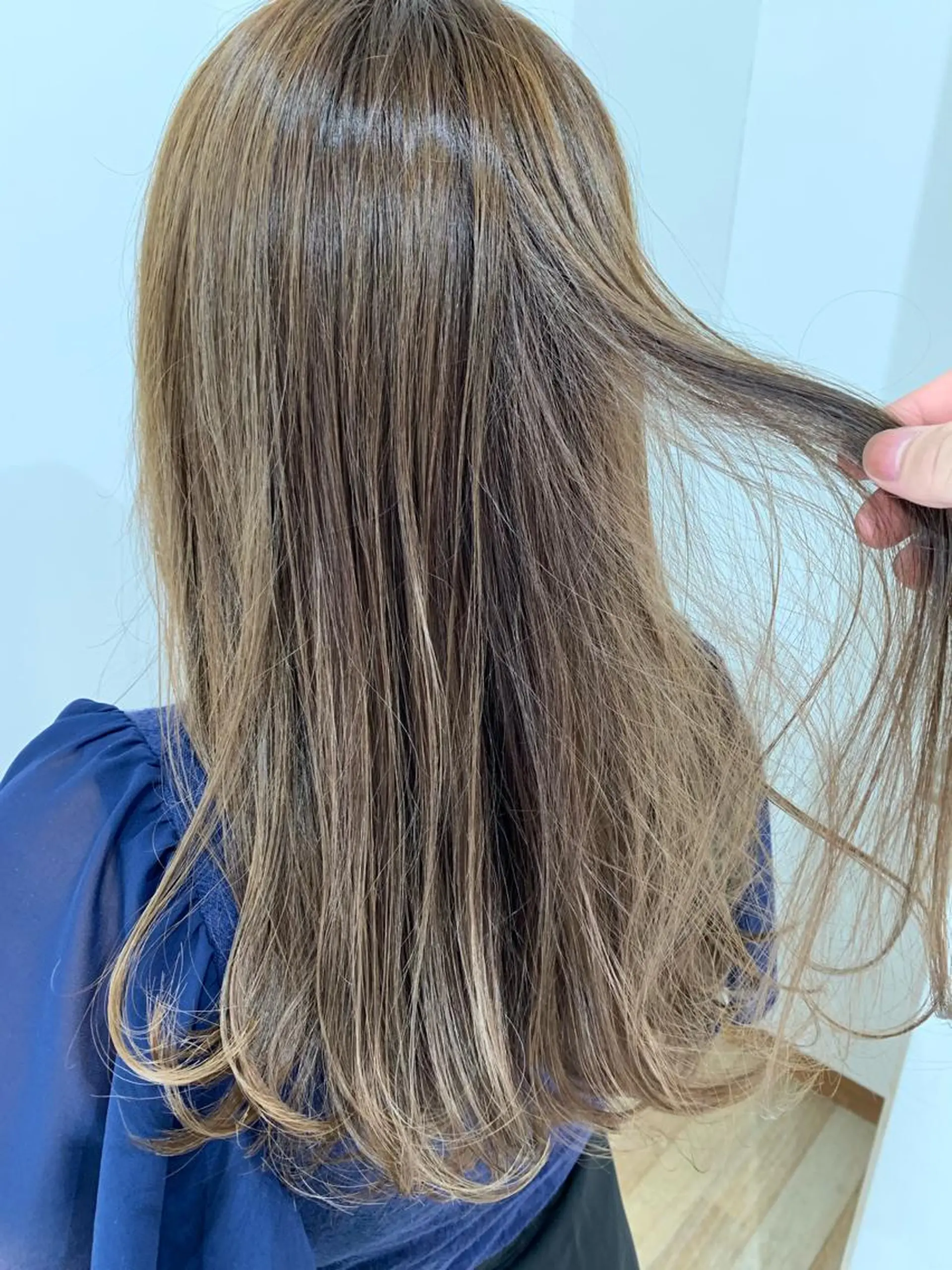 カラー ベージュカラー ミント ミントベージュ メンズパーマ特化⚡️ 中村 駿のヘアスタイル