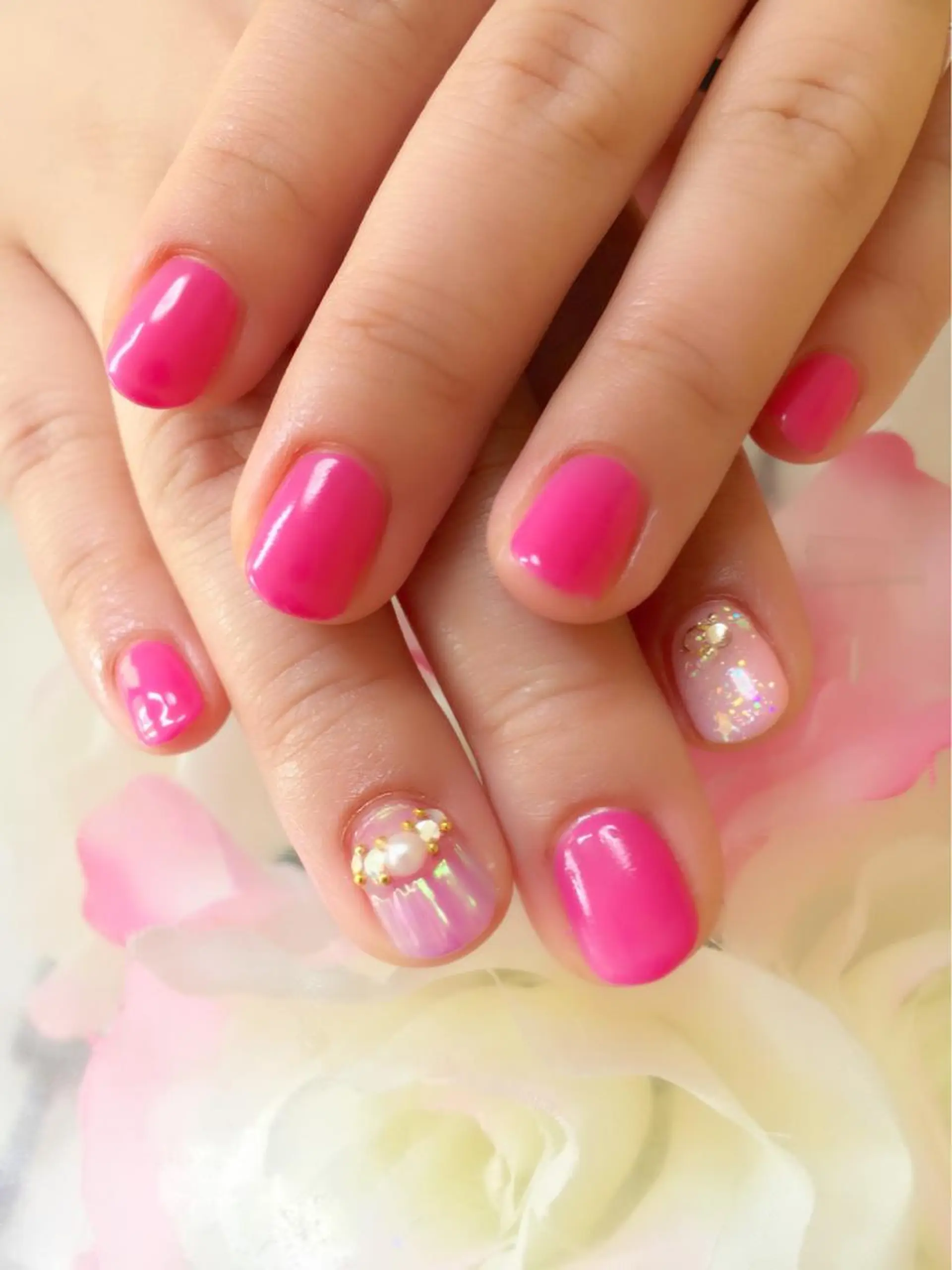 ネイル シンプルネイル clover nailのネイルデザイン