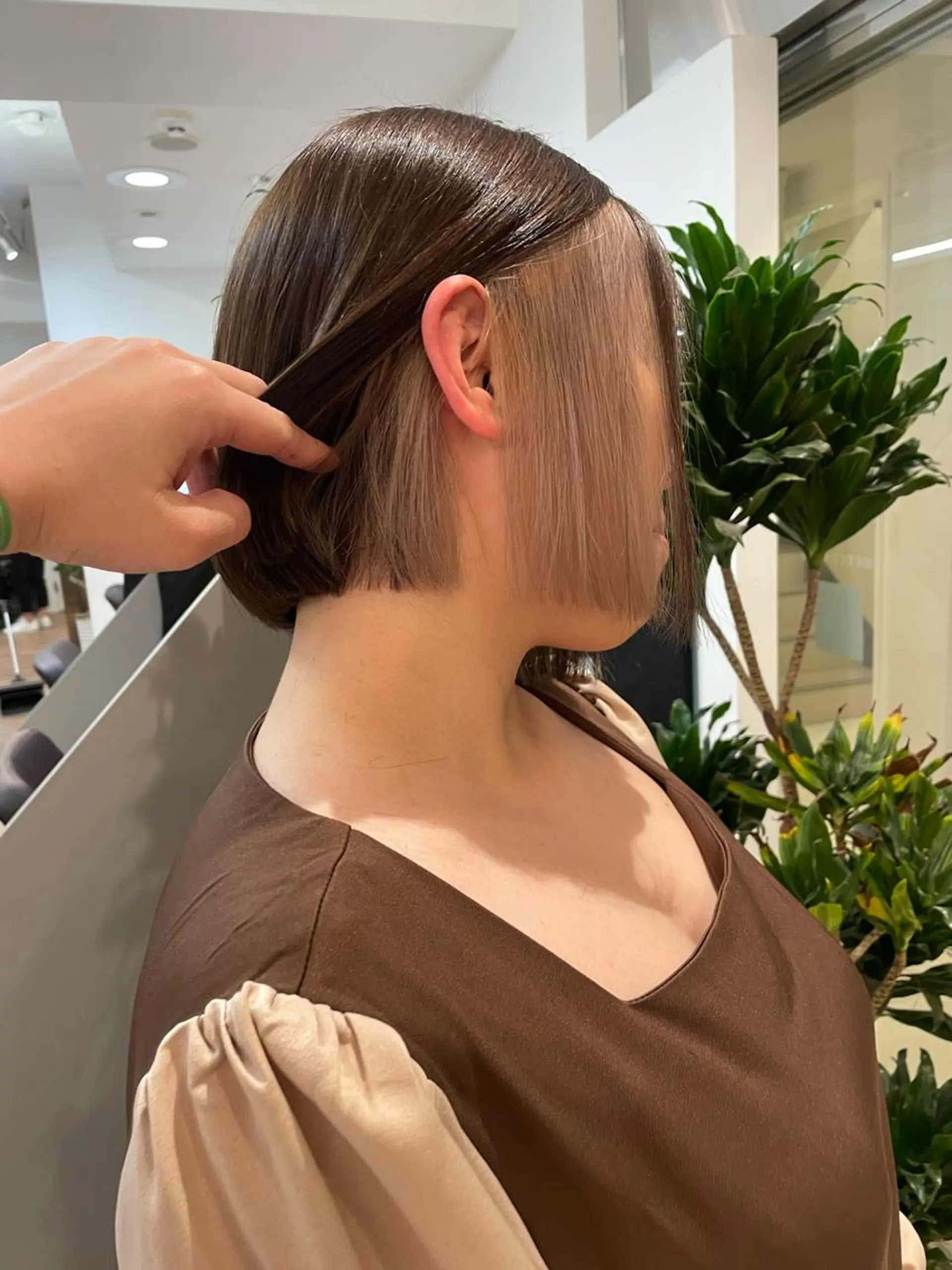 ショート 吉留愛加/ 似合わせ/心斎橋のヘアスタイル